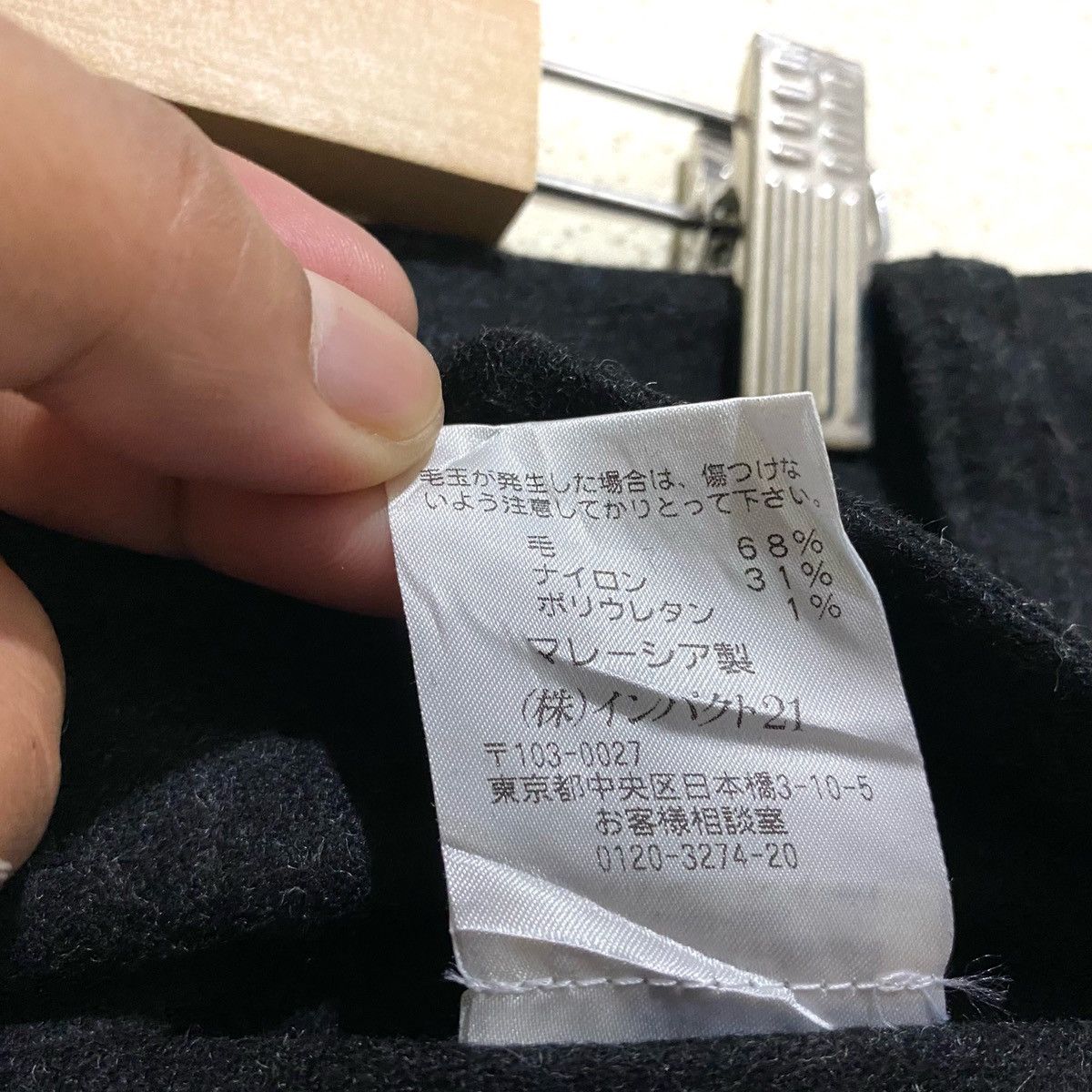 Polo Ralph Lauren Vintage POLO Ralph Lauren Wool Cargo Casual Pants Size US 32 / EU 48 - 11 Thumbnail