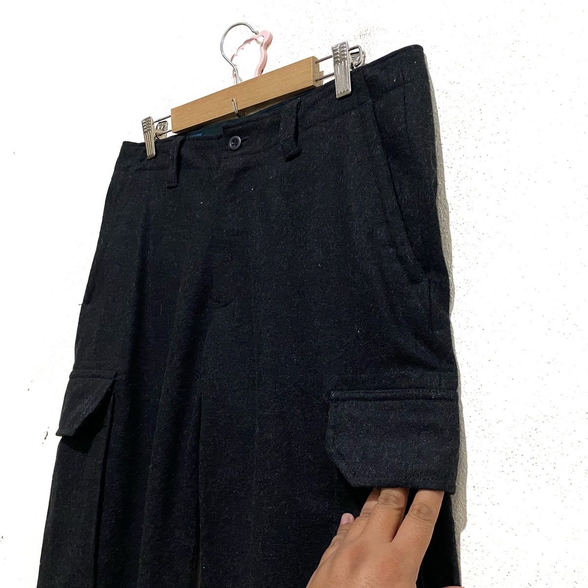 Polo Ralph Lauren Vintage POLO Ralph Lauren Wool Cargo Casual Pants Size US 32 / EU 48 - 4 Thumbnail