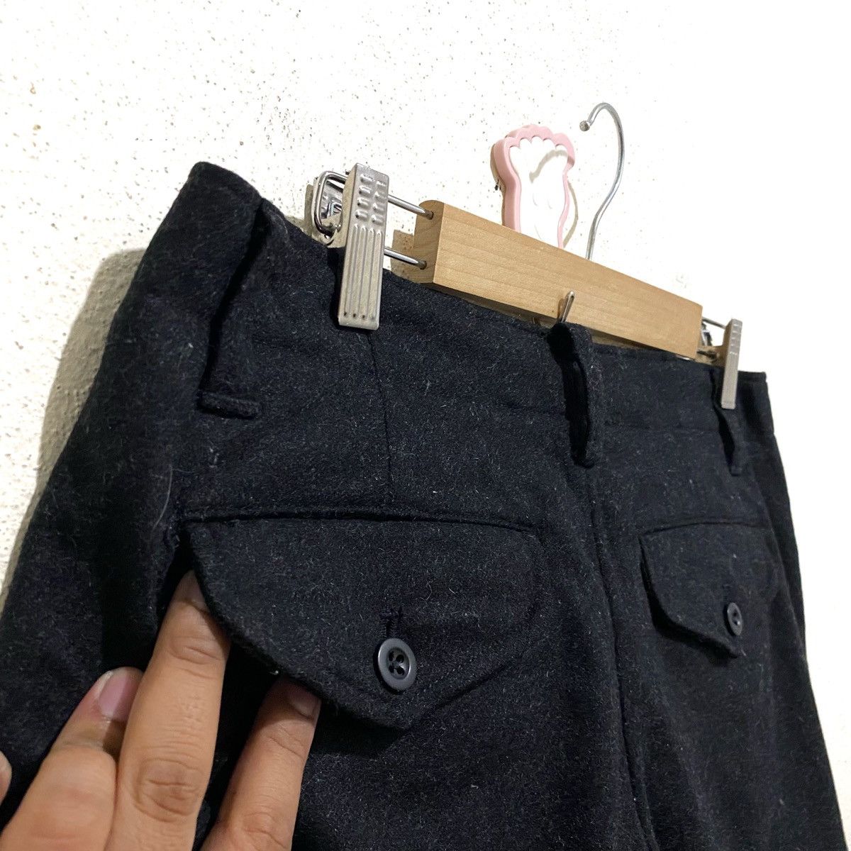 Polo Ralph Lauren Vintage POLO Ralph Lauren Wool Cargo Casual Pants Size US 32 / EU 48 - 6 Thumbnail
