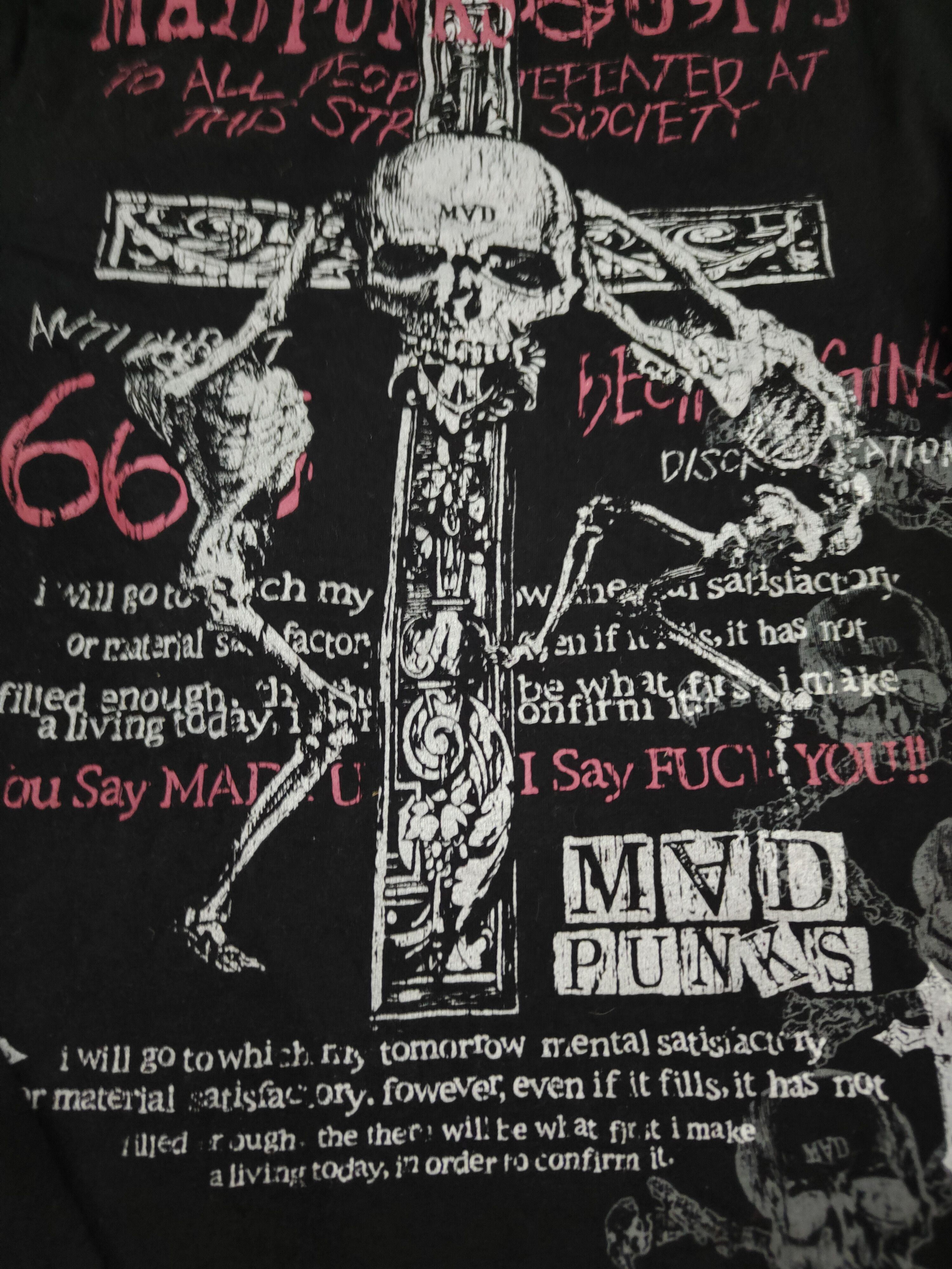 Japanese Brand × Seditionaries Mad Punks Size M / US 6-8 / IT 42-44 - 4 Thumbnail