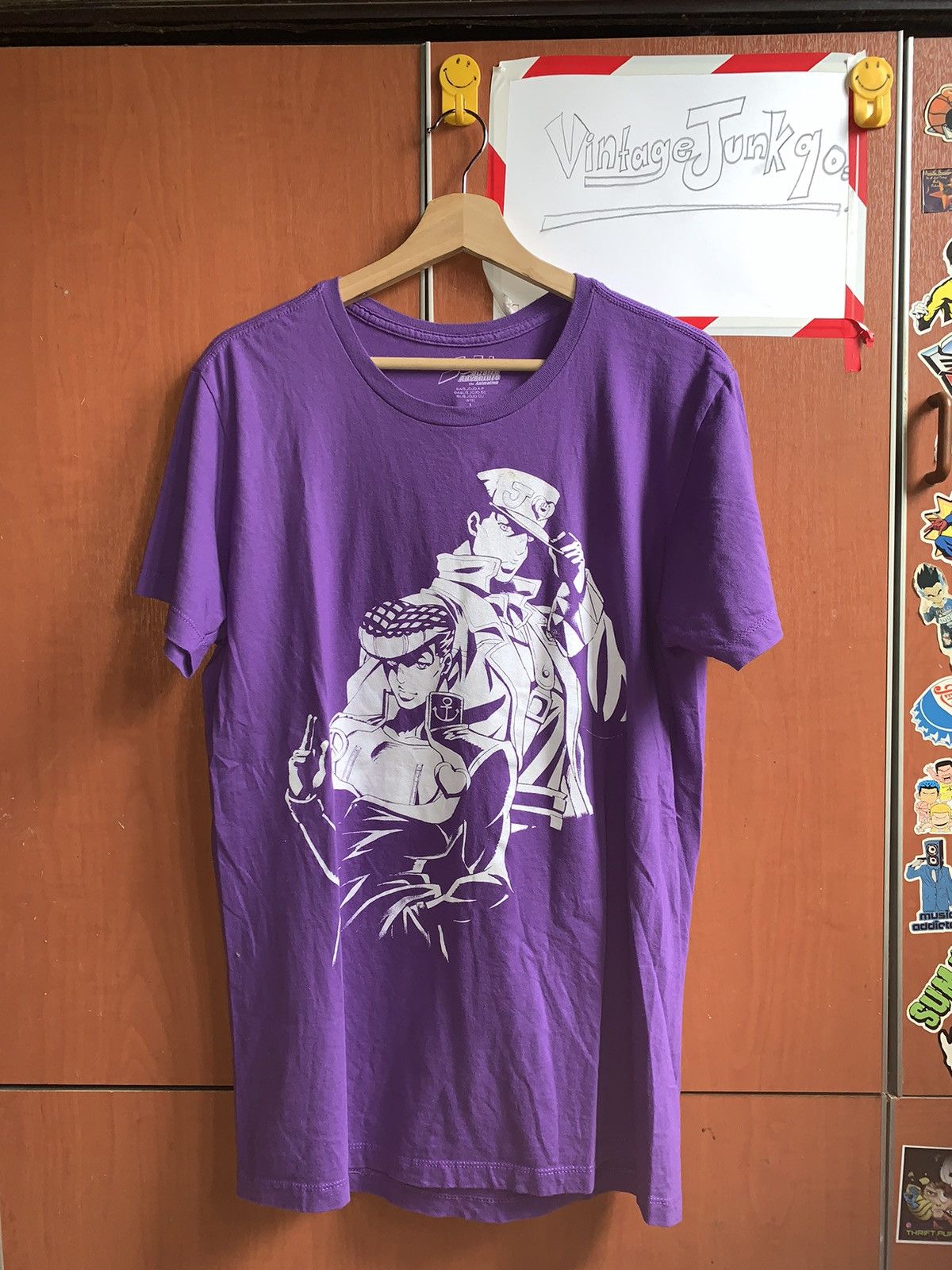 Anime JOJO’s BIZARRE ADVENTURE T-shirt 19’s Size US M / EU 48-50 / 2 - 1 Thumbnail