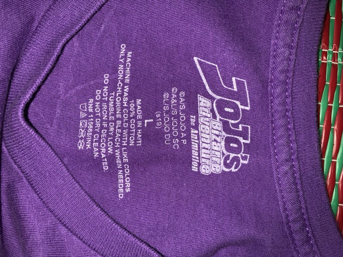 Anime JOJO’s BIZARRE ADVENTURE T-shirt 19’s Size US M / EU 48-50 / 2 - 3 Thumbnail