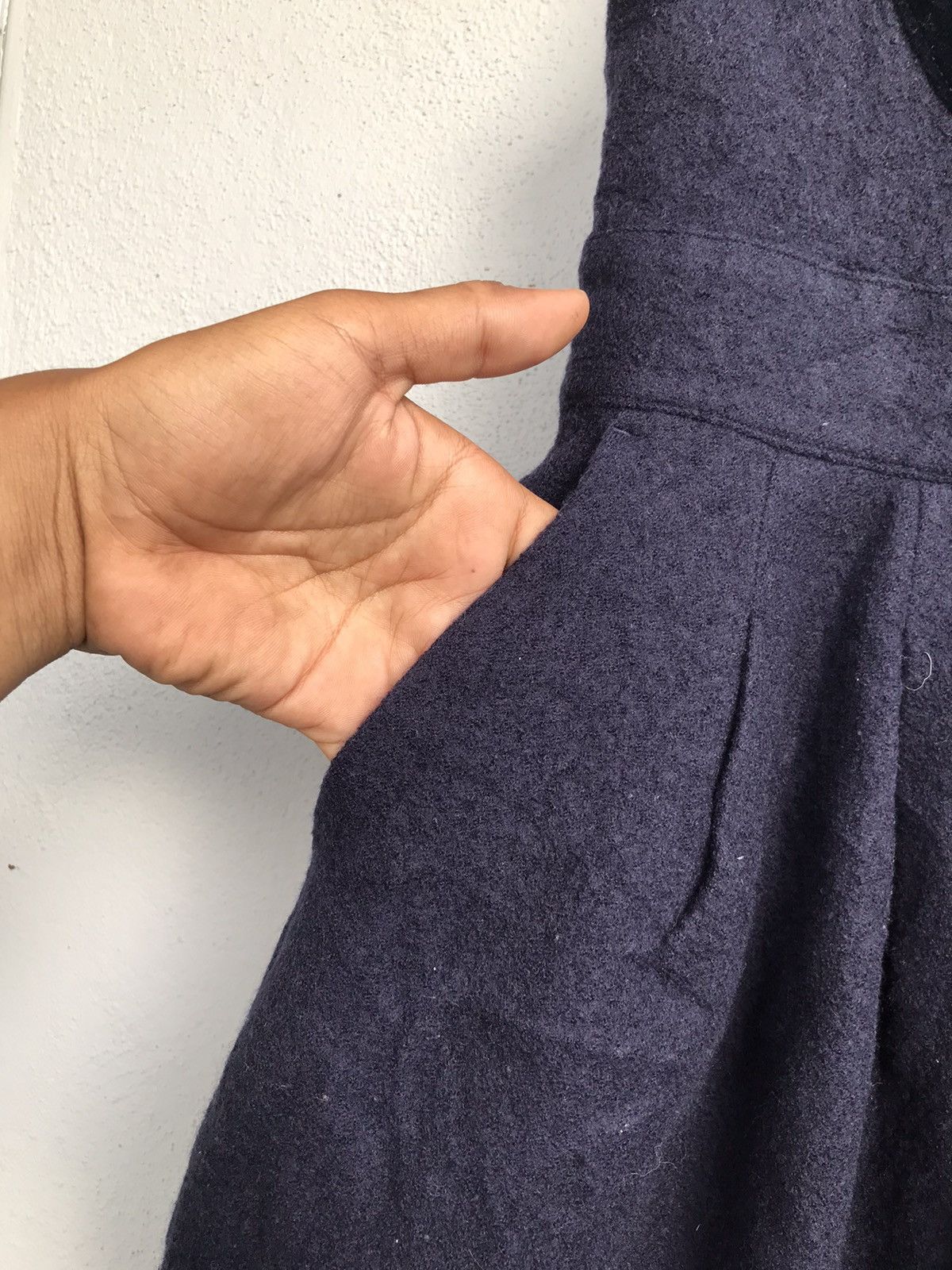 Issey Miyake × Japanese Brand × Vintage Issey Miyake Ne-net Wool Top Size XS / US 0-2 / IT 36-38 - 4 Thumbnail