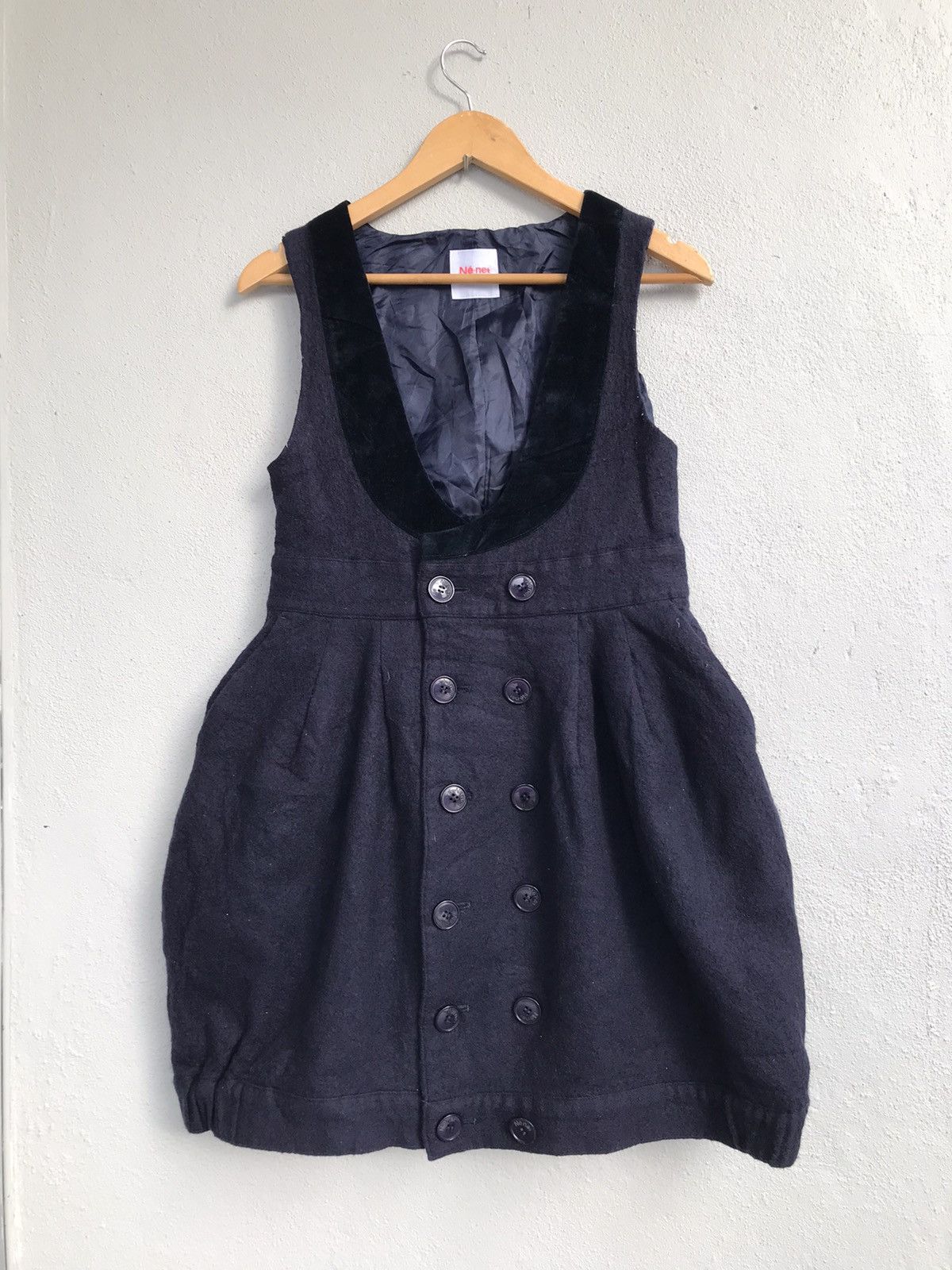 Issey Miyake × Japanese Brand × Vintage Issey Miyake Ne-net Wool Top Size XS / US 0-2 / IT 36-38 - 1 Thumbnail