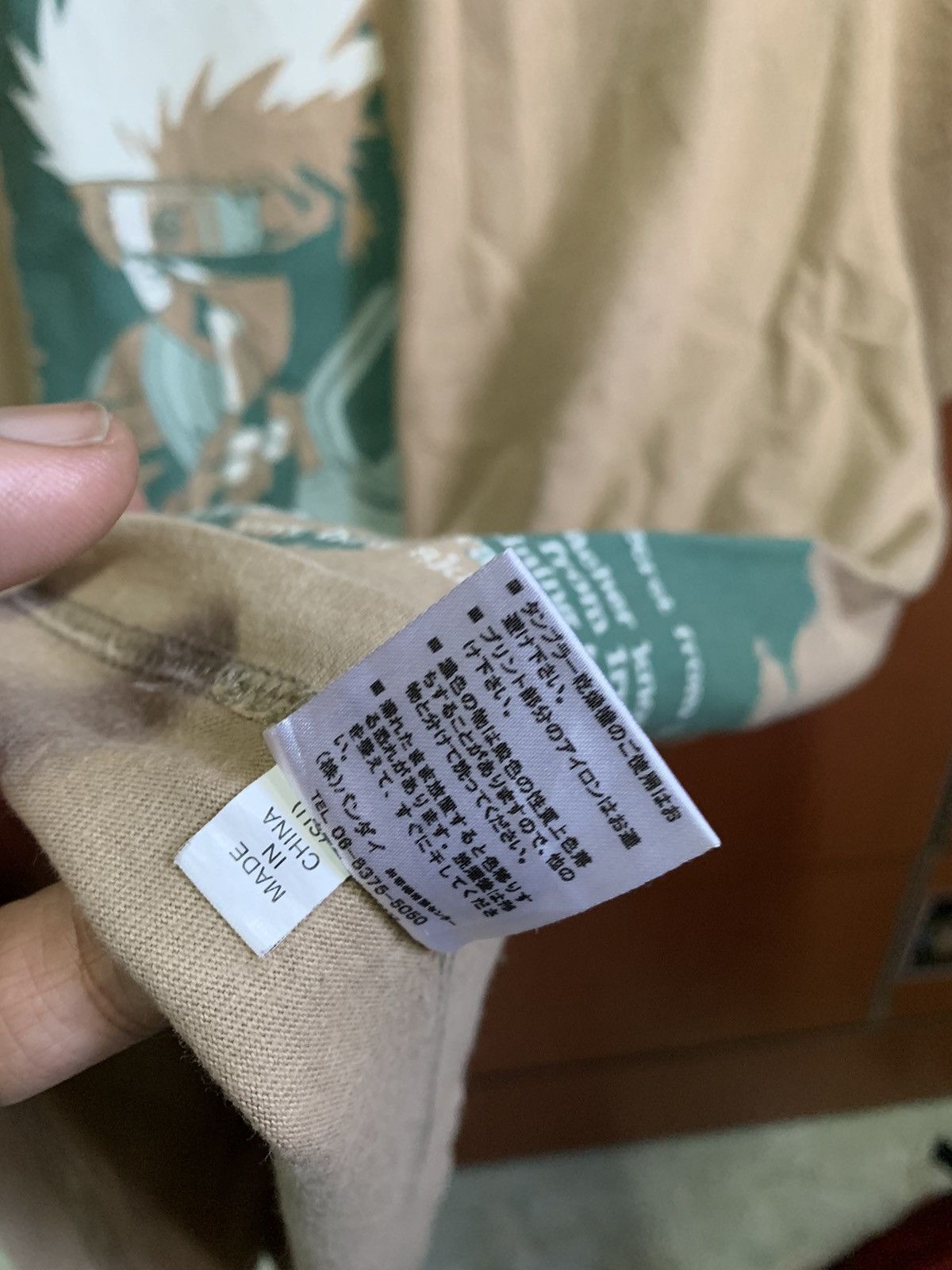 Japanese Brand 🔥Binding Offer Now🔥vintage NARUTO(HATAKE KAKASHI)t-shirt Size US M / EU 48-50 / 2 - 4 Thumbnail