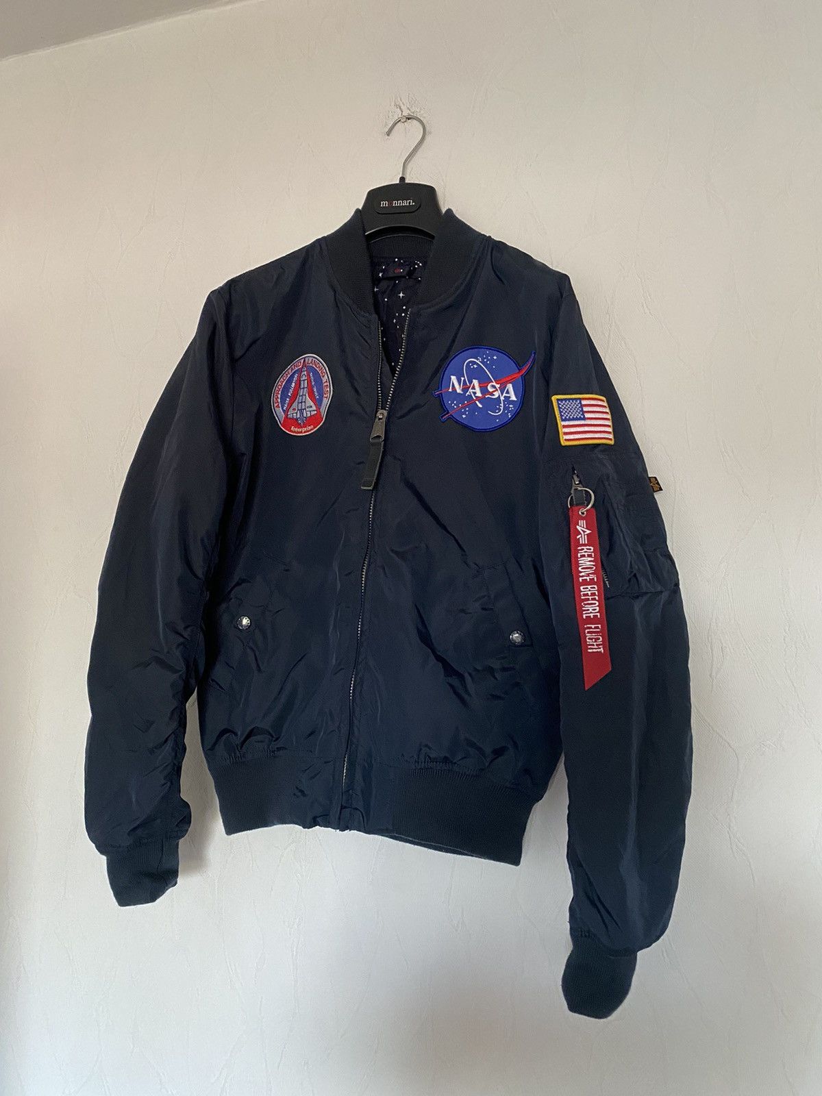 Alpha Industries reversible nasa Star jacket