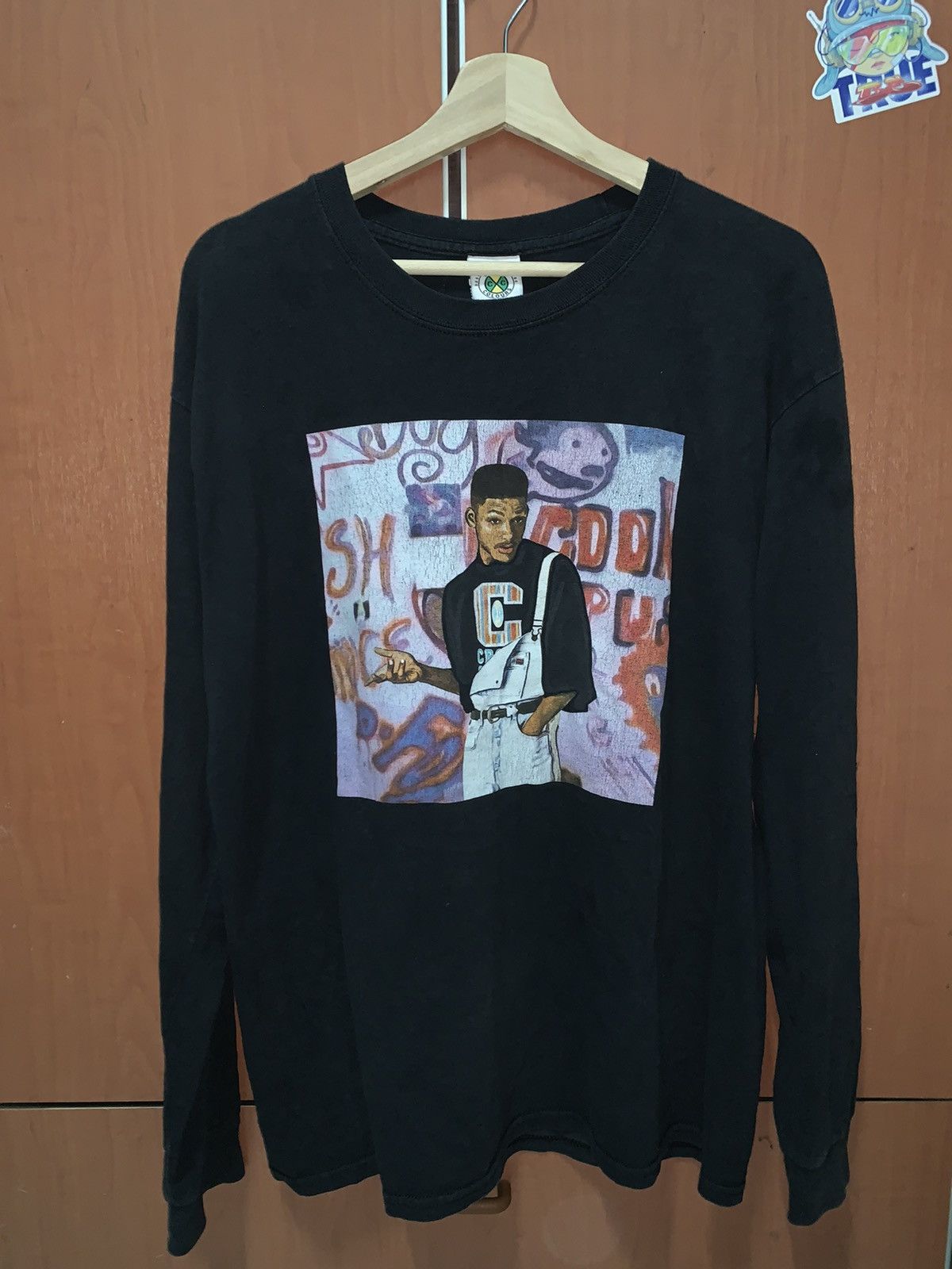 Archival Clothing Vintage 90’s CROSS COLOUR X WILL SMITH LONG SLEEVE T ...