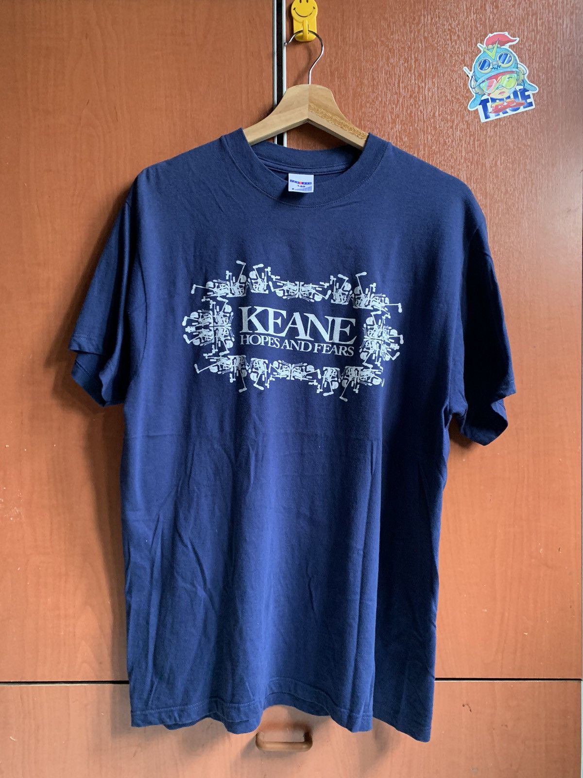 🔥vintage KEANE HOPE AND FEARS TOUR T-shirt