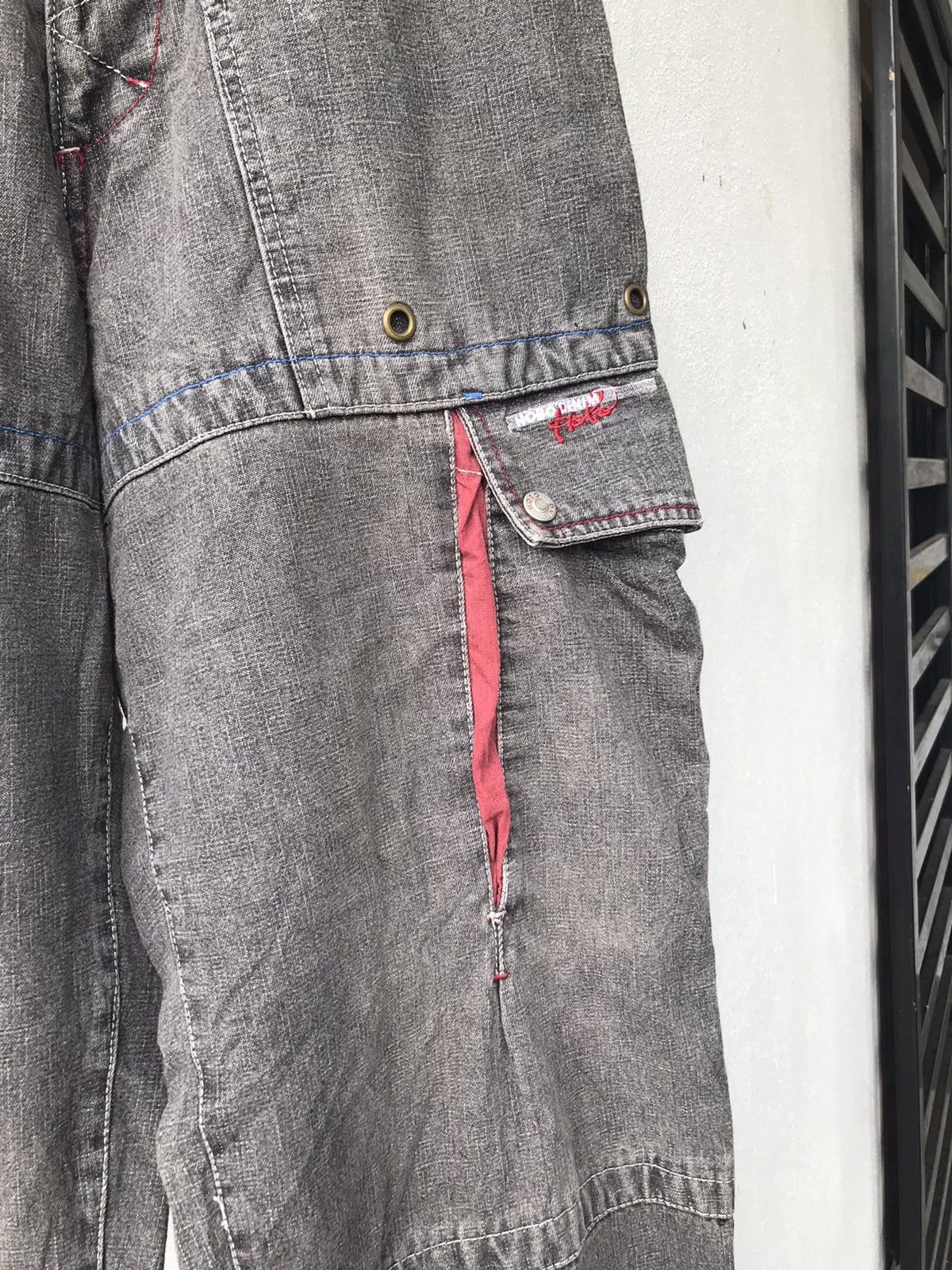 Vintage Japanese Brand Hobo Denim Baggy Cargo Size US 29 - 6 Thumbnail