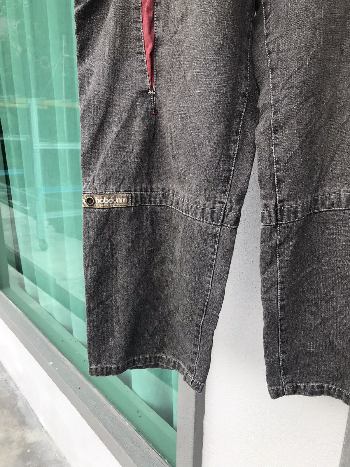 Vintage Japanese Brand Hobo Denim Baggy Cargo Size US 29 - 9 Thumbnail