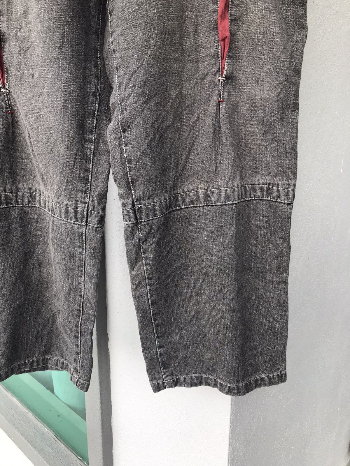 Vintage Japanese Brand Hobo Denim Baggy Cargo Size US 29 - 8 Thumbnail