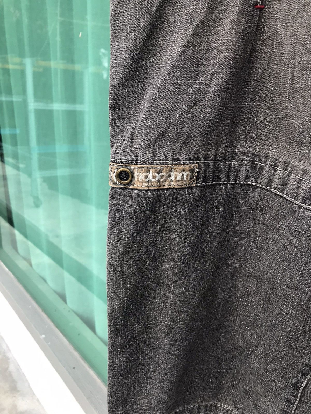 Vintage Japanese Brand Hobo Denim Baggy Cargo Size US 29 - 10 Thumbnail