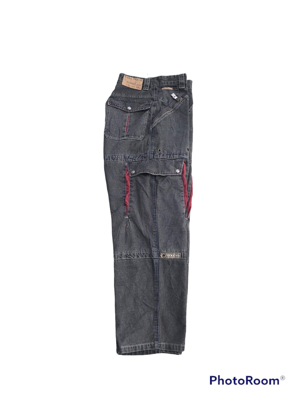 Vintage Japanese Brand Hobo Denim Baggy Cargo Size US 29 - 17 Thumbnail