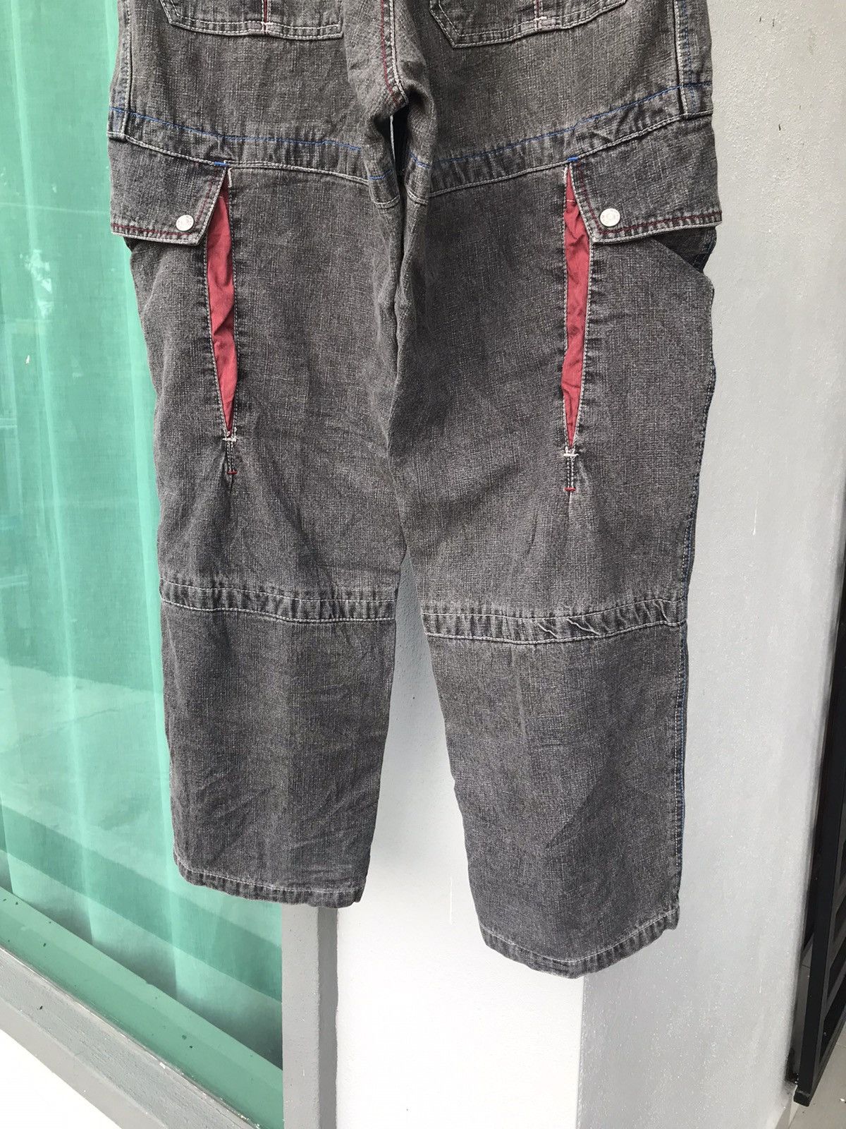 Vintage Japanese Brand Hobo Denim Baggy Cargo Size US 29 - 15 Thumbnail