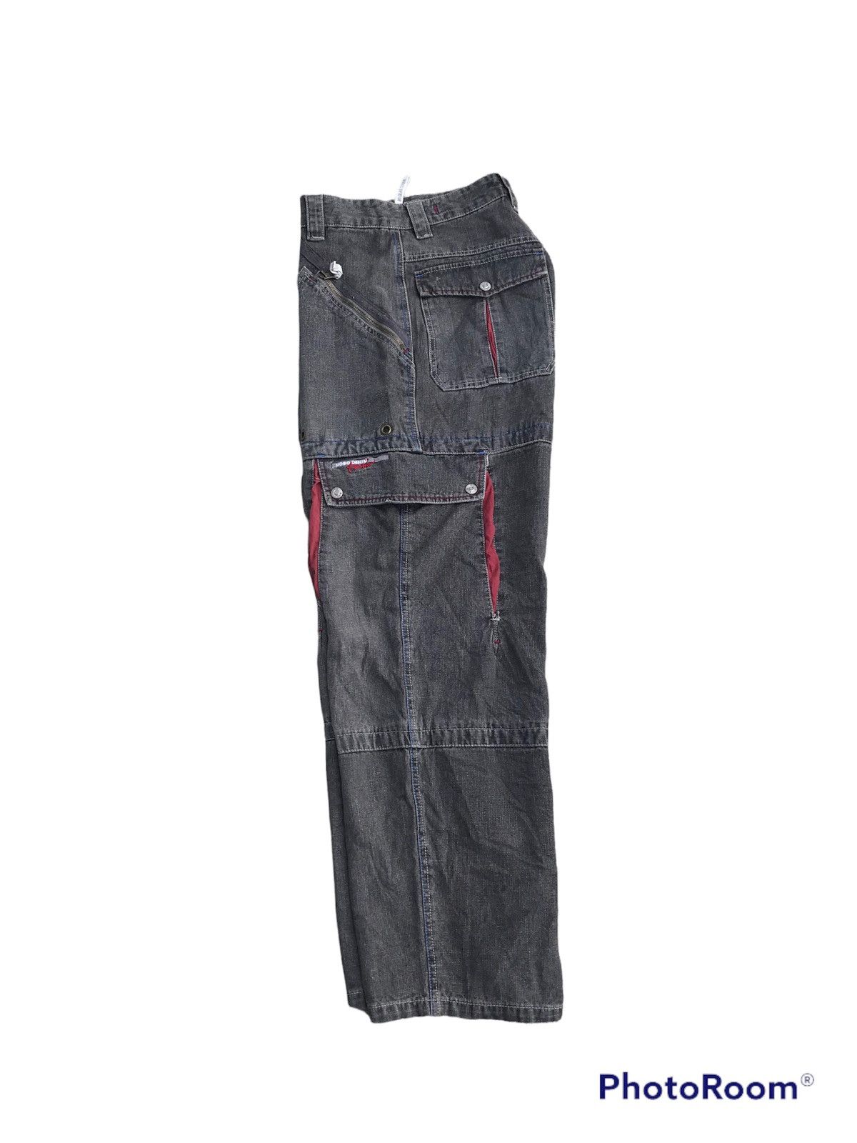 Vintage Japanese Brand Hobo Denim Baggy Cargo Size US 29 - 18 Thumbnail