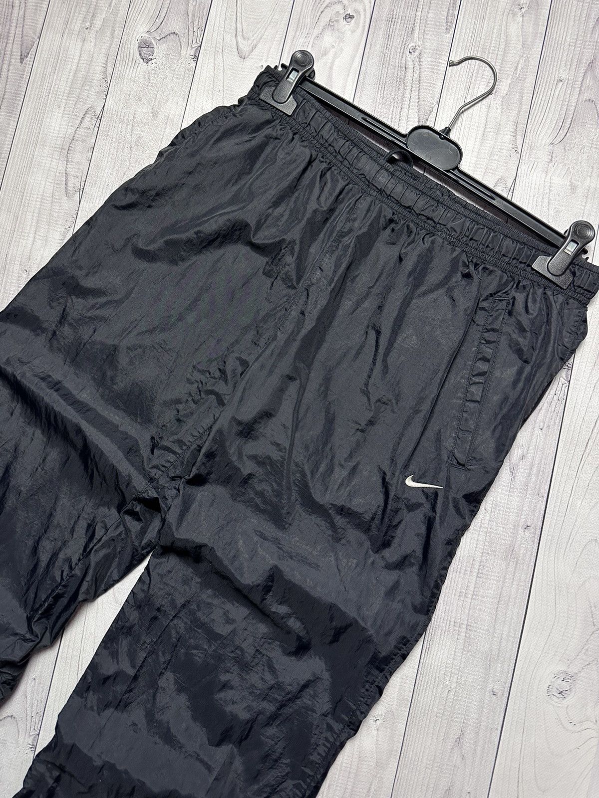 Nike × Vintage Vintage Nike drill joggers logo pants size M Size US 32 / EU 48 - 3 Thumbnail