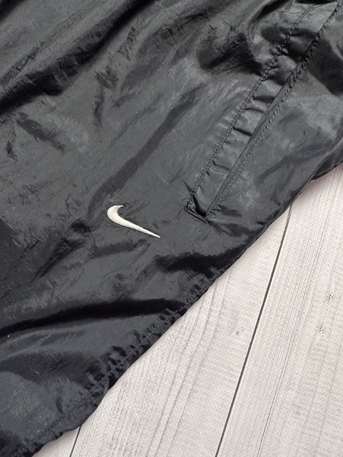 Nike × Vintage Vintage Nike drill joggers logo pants size M Size US 32 / EU 48 - 5 Thumbnail