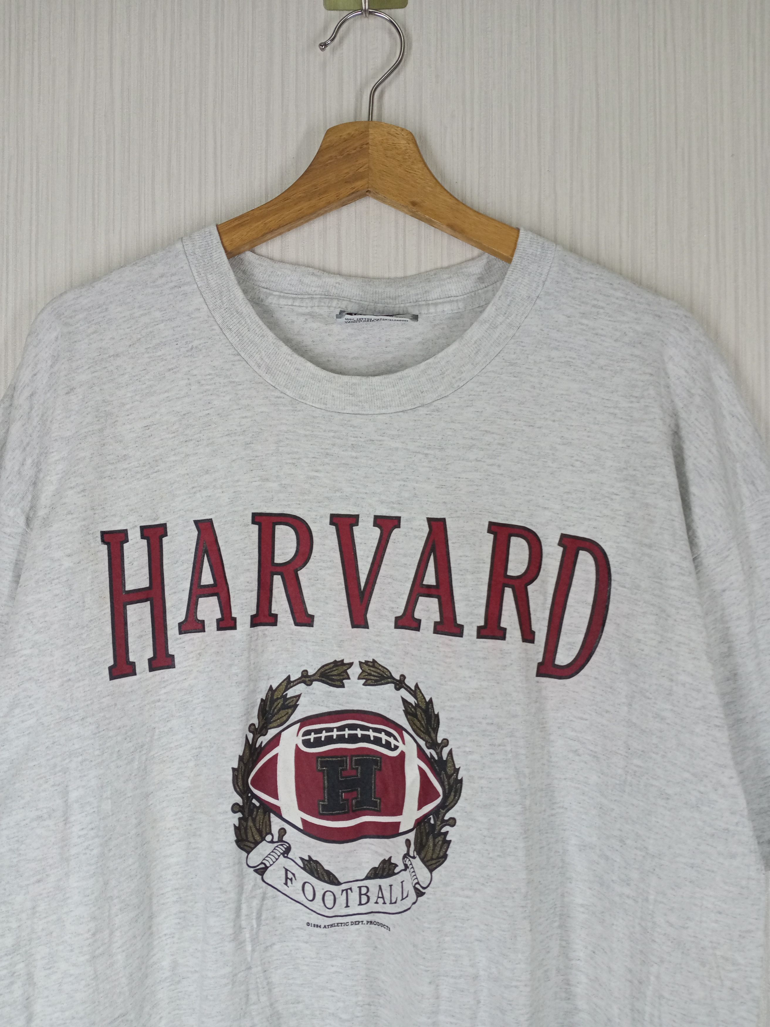 Other Rare Vintage 90s Harvard University Football Team Tshirt Size US XL / EU 56 / 4 - 2 Thumbnail