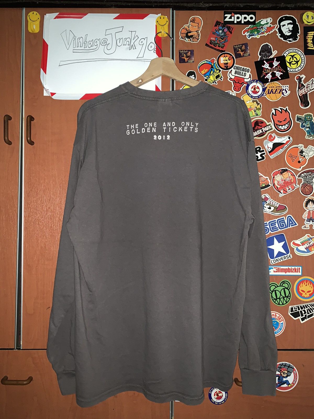 Vintage Vintage Rob Zombie Tour 2012 Long Sleeve T-shirt Size US XL / EU 56 / 4 - 3 Thumbnail