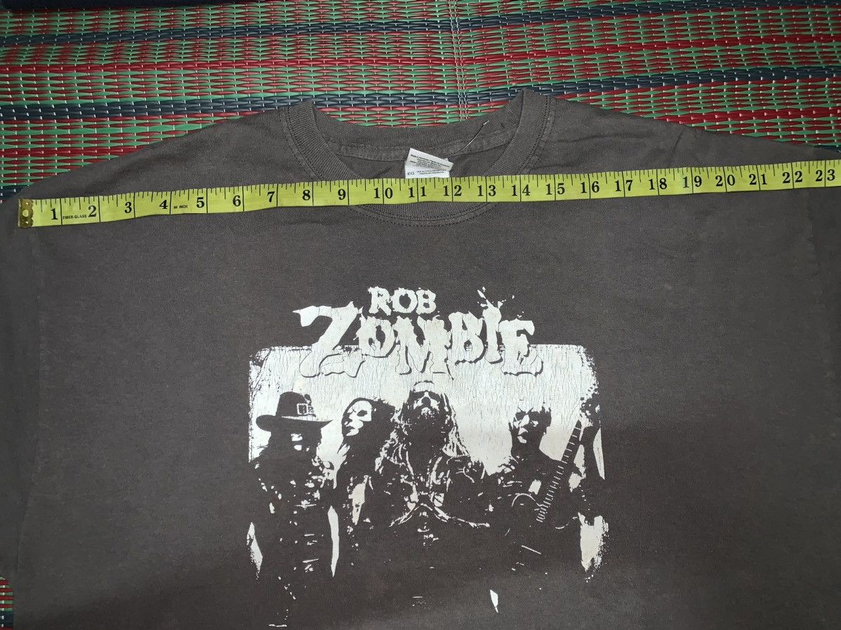 Vintage Vintage Rob Zombie Tour 2012 Long Sleeve T-shirt Size US XL / EU 56 / 4 - 7 Thumbnail