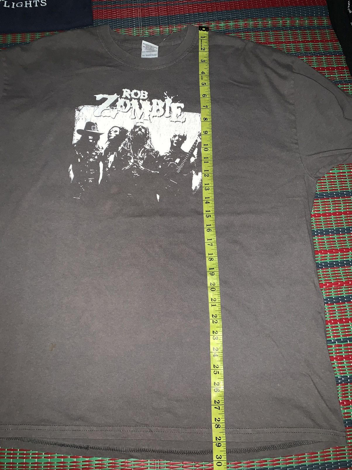 Vintage Vintage Rob Zombie Tour 2012 Long Sleeve T-shirt Size US XL / EU 56 / 4 - 5 Thumbnail