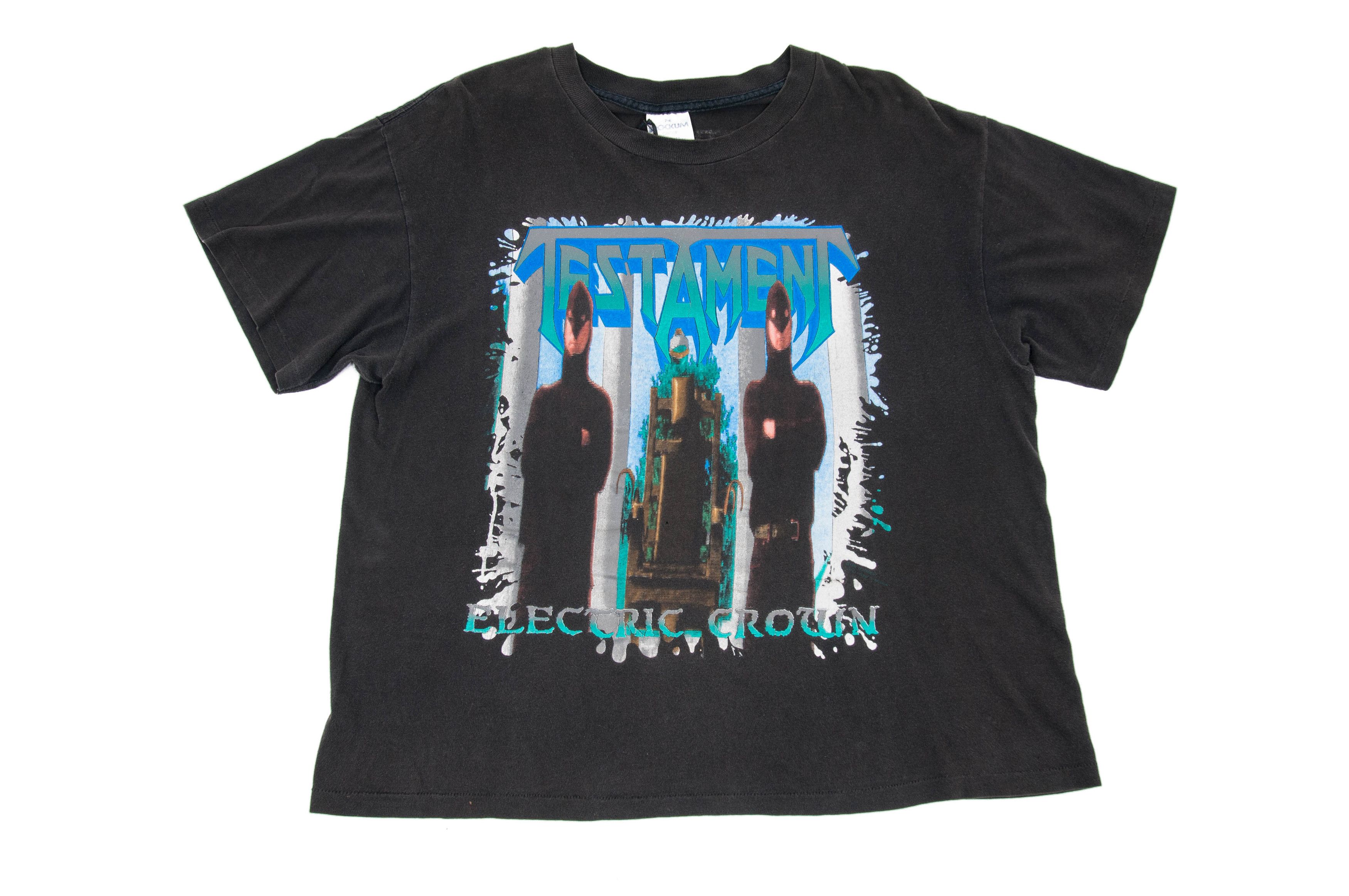 Vintage 1992 Testament Rock Tshirt Size US XL / EU 56 / 4 - 6 Thumbnail