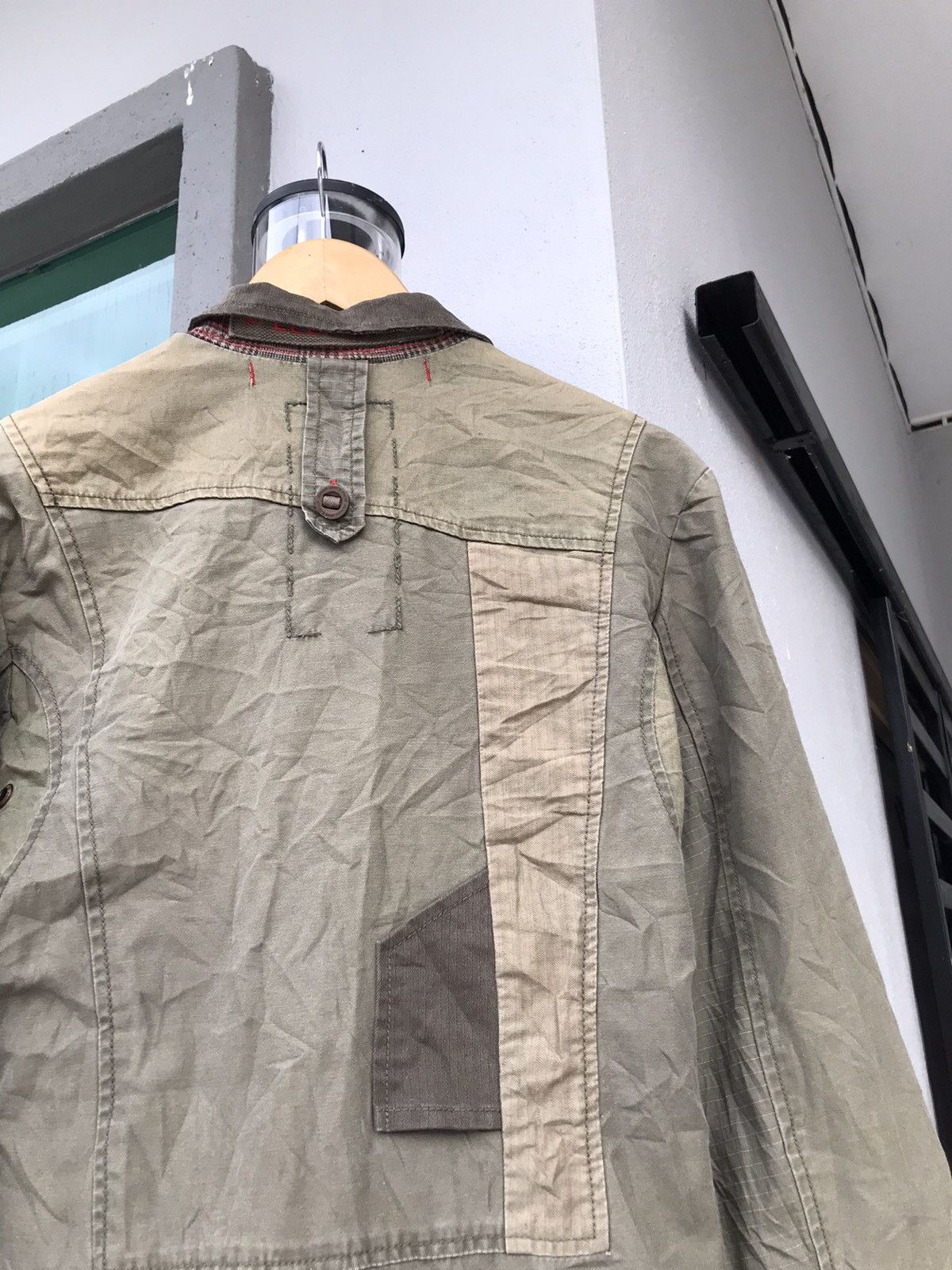 Japanese Brand × Seditionaries × Vintage ❌LAST DROP❌Patchwork Sashiko Jacket Military Style Size US M / EU 48-50 / 2 - 16 Thumbnail