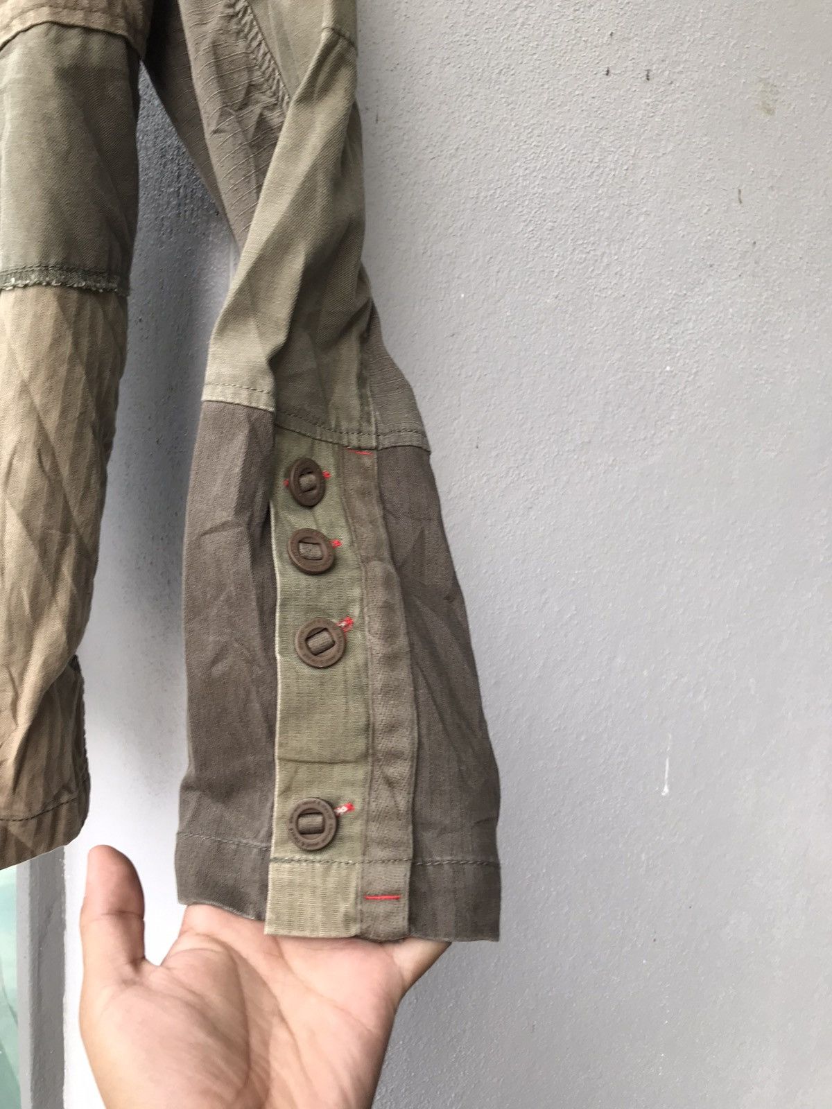 Japanese Brand × Seditionaries × Vintage ❌LAST DROP❌Patchwork Sashiko Jacket Military Style Size US M / EU 48-50 / 2 - 9 Thumbnail