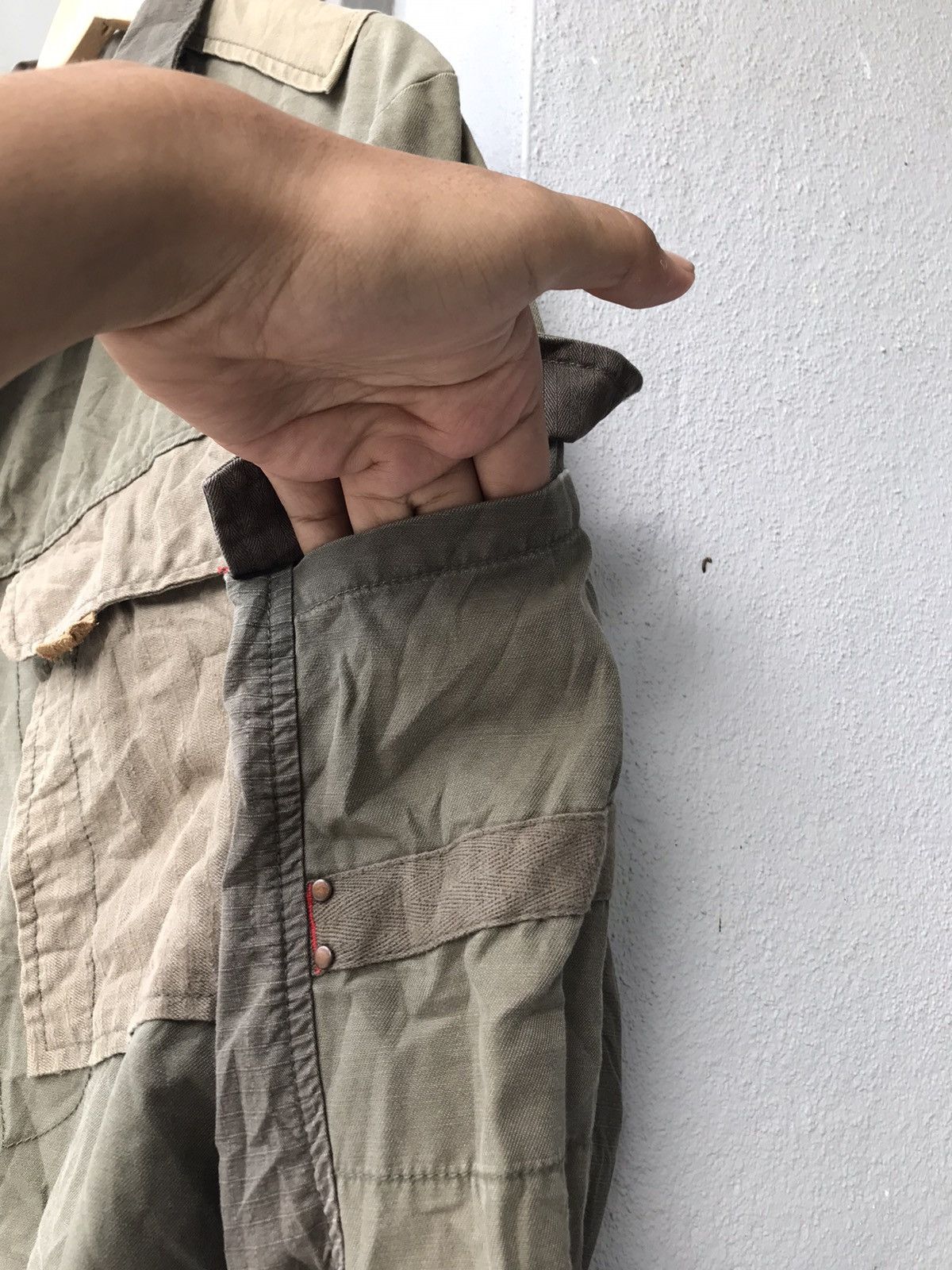 Japanese Brand × Seditionaries × Vintage ❌LAST DROP❌Patchwork Sashiko Jacket Military Style Size US M / EU 48-50 / 2 - 11 Thumbnail