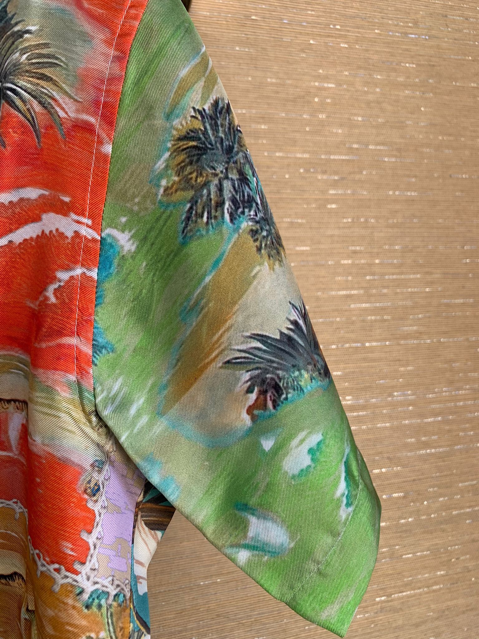 Amiri Hawaiian Patchwork Shirt Size US L / EU 52-54 / 3 - 9 Thumbnail