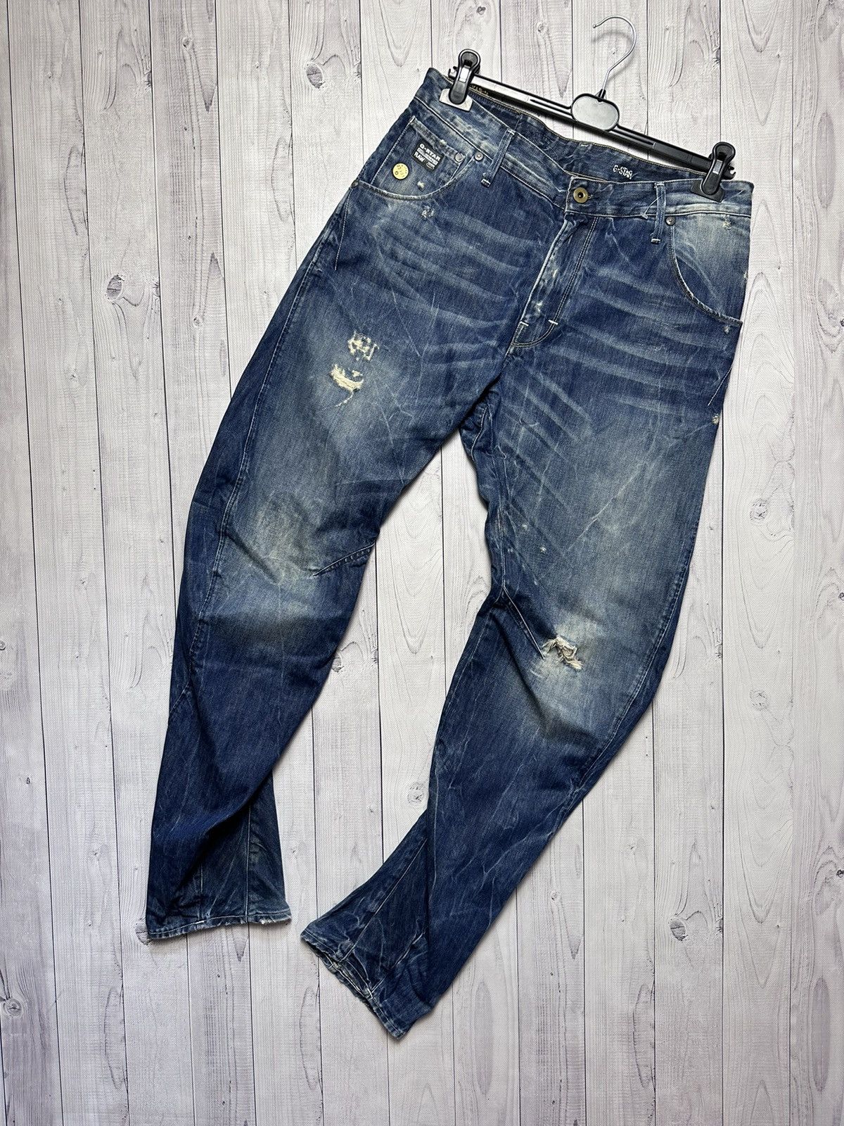 G-Star Vintage G-star Raw denim jeans Banana rare size 33 Size US 33 - 1 Thumbnail