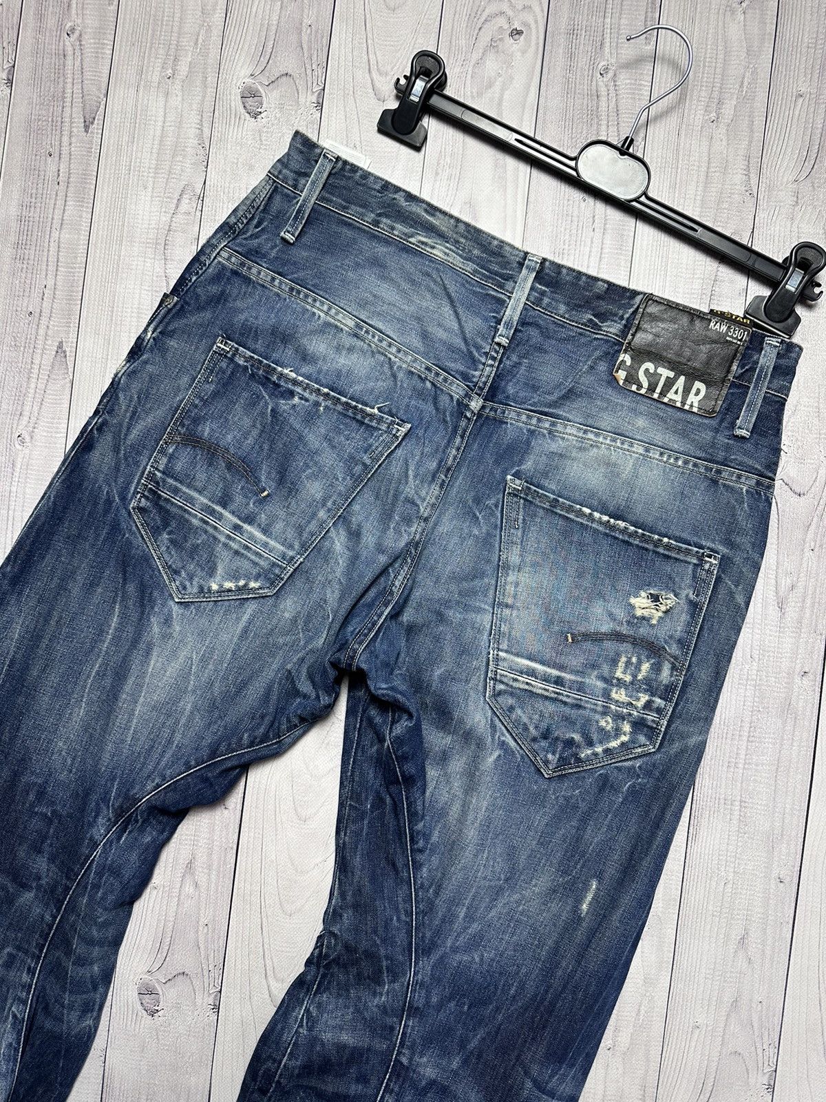 G-Star Vintage G-star Raw denim jeans Banana rare size 33 Size US 33 - 7 Thumbnail