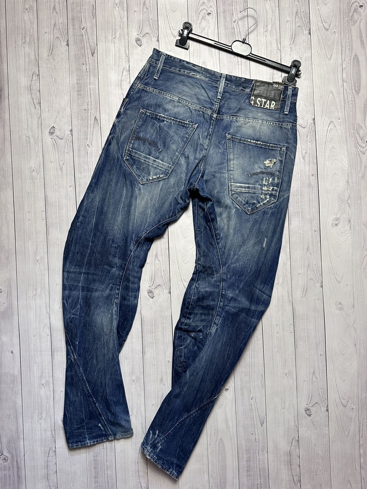 G-Star Vintage G-star Raw denim jeans Banana rare size 33 Size US 33 - 6 Thumbnail
