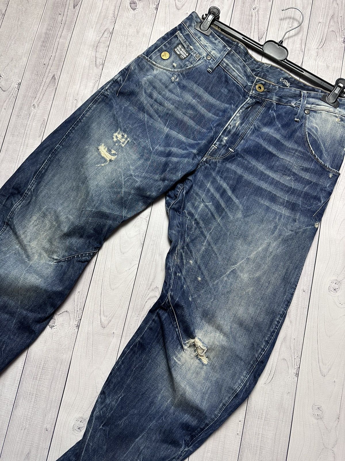 G-Star Vintage G-star Raw denim jeans Banana rare size 33 Size US 33 - 3 Thumbnail