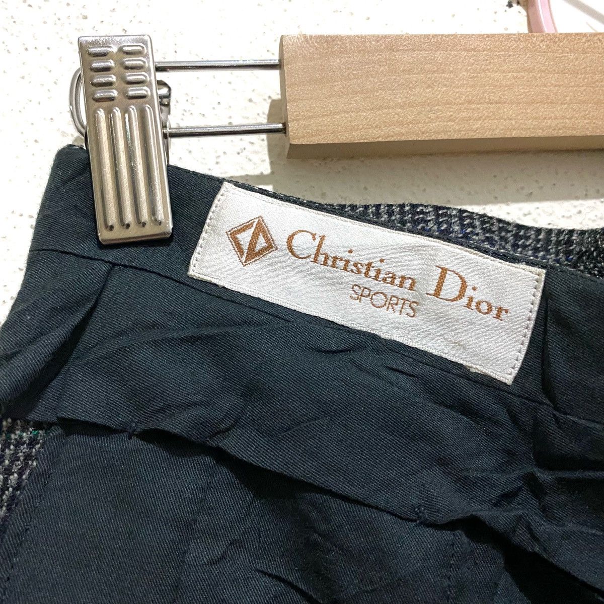 Christian Dior Monsieur Vintage CD Sports Tartan Checkered Pants Casual Size US 34 / EU 50 - 8 Thumbnail