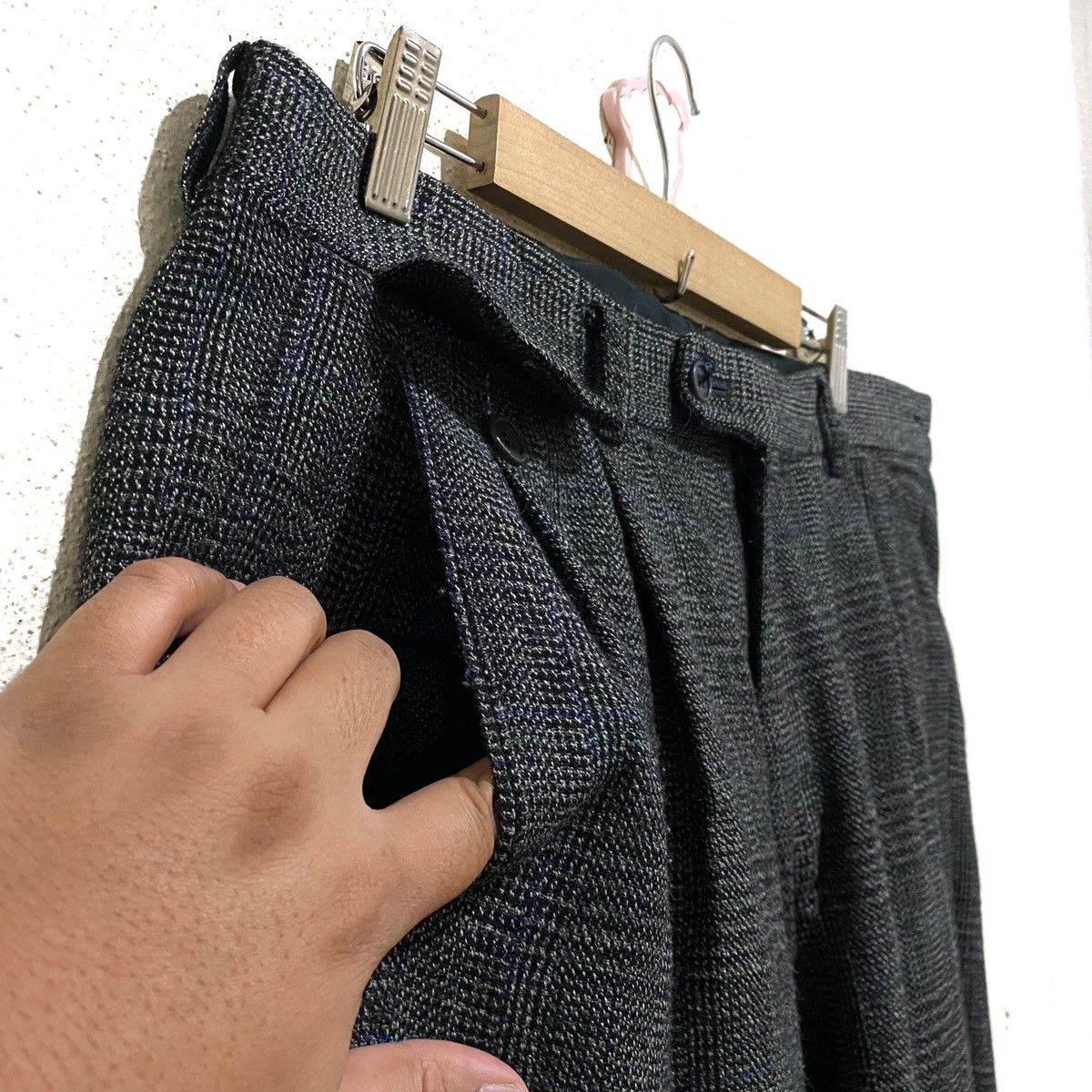 Christian Dior Monsieur Vintage CD Sports Tartan Checkered Pants Casual Size US 34 / EU 50 - 2 Thumbnail