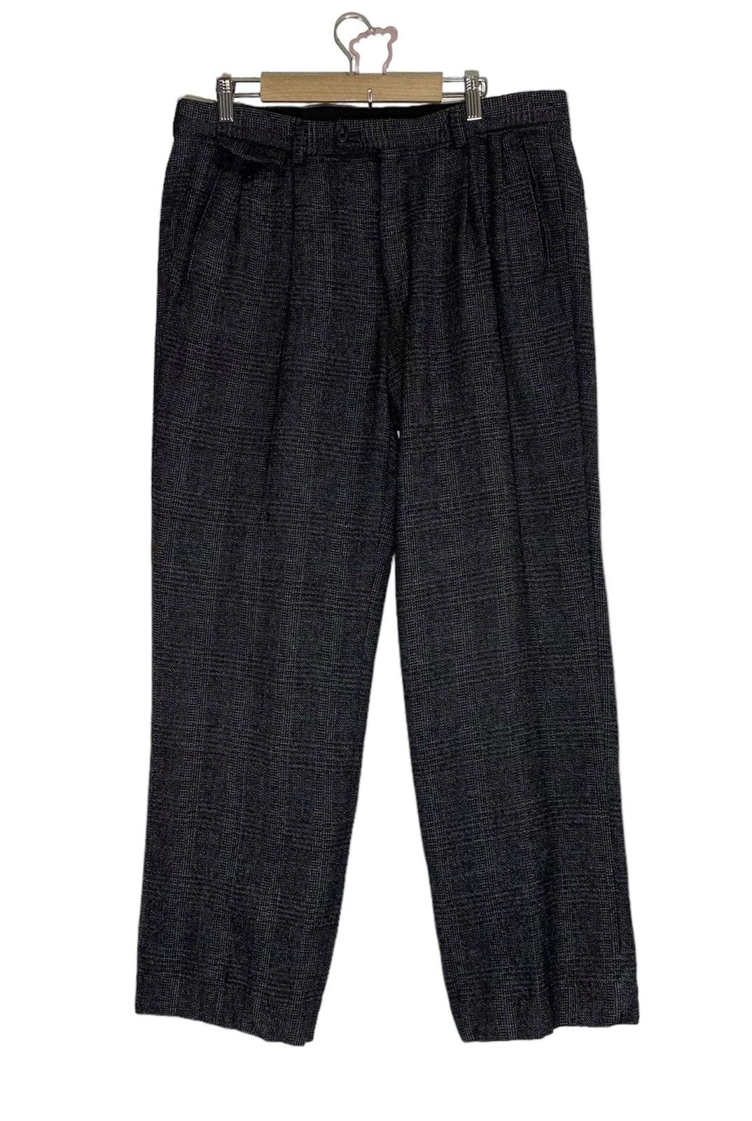 Christian Dior Monsieur Vintage CD Sports Tartan Checkered Pants Casual Size US 34 / EU 50 - 1 Thumbnail