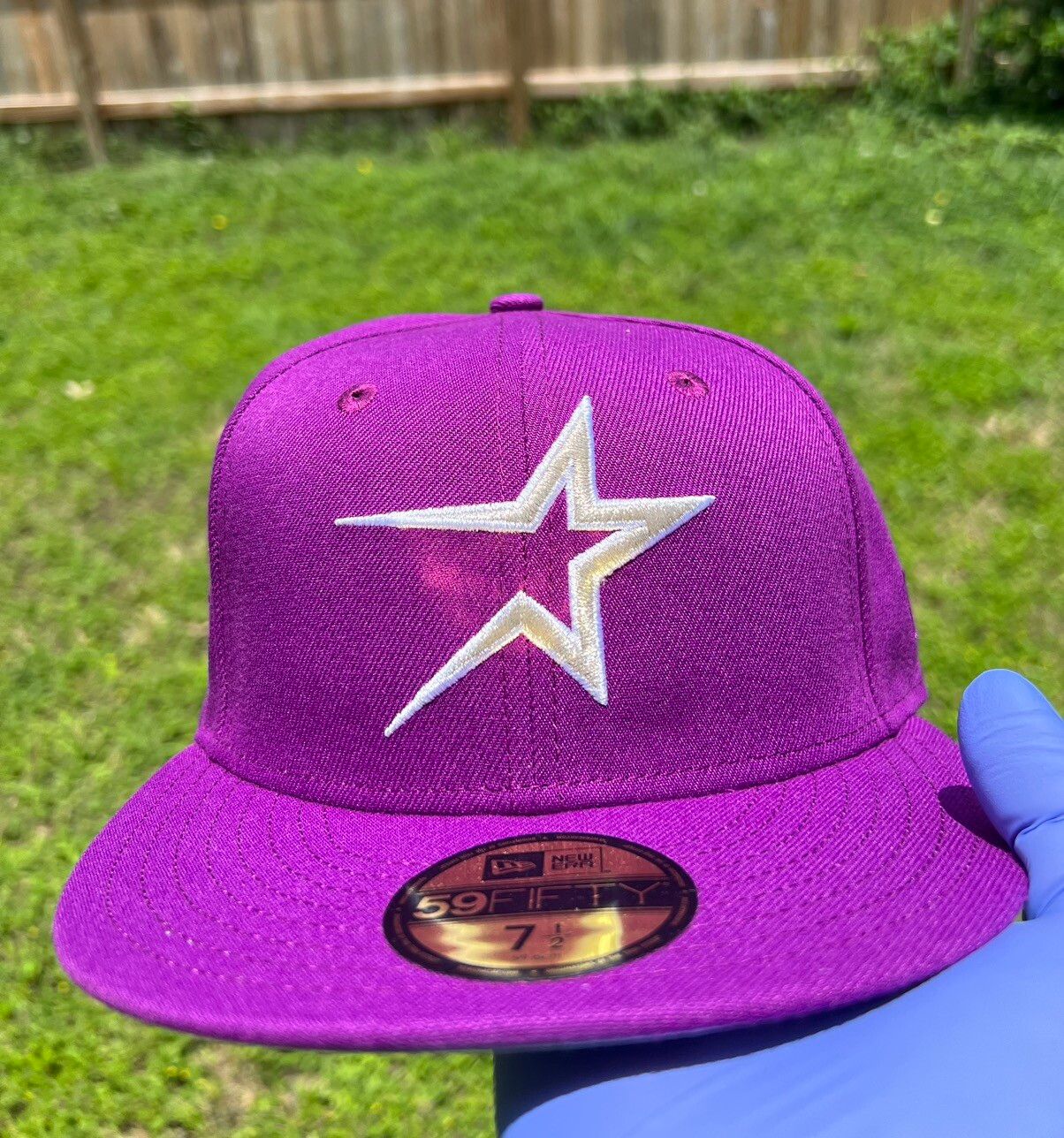 New Era Houston Astros Selena Patch Hat - Purple 7 1/2 Size ONE SIZE - 1 Preview