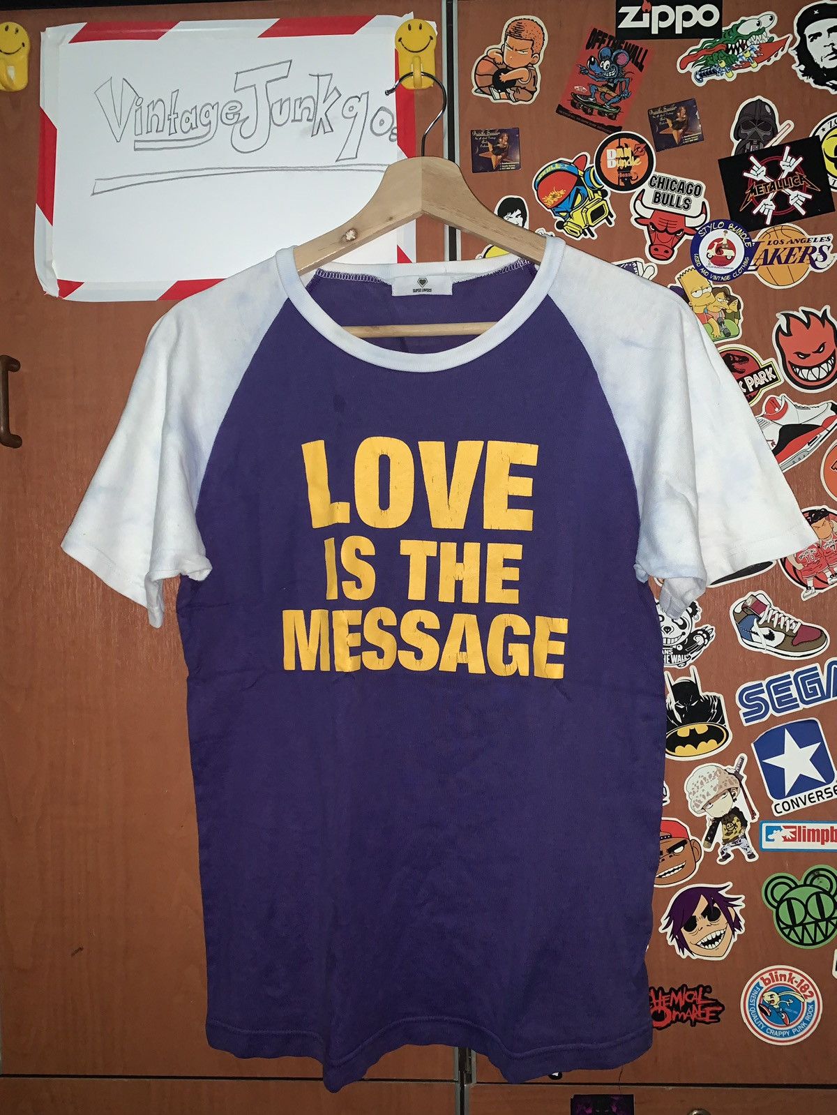 image of Super Lover(Lovers Rock) T-Shirt in Purple, Women's (Size Medium)