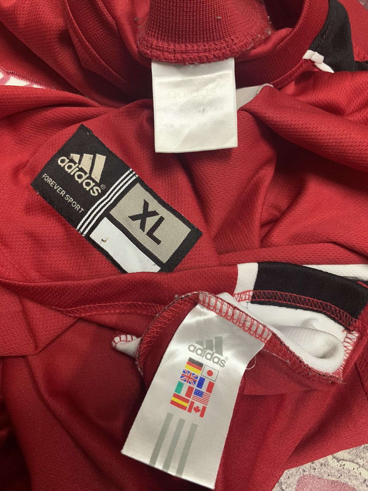 Adidas Y2K Adidas Cincinnati Bearcats #45 Jersey Size US XL / EU 56 / 4 - 3 Thumbnail