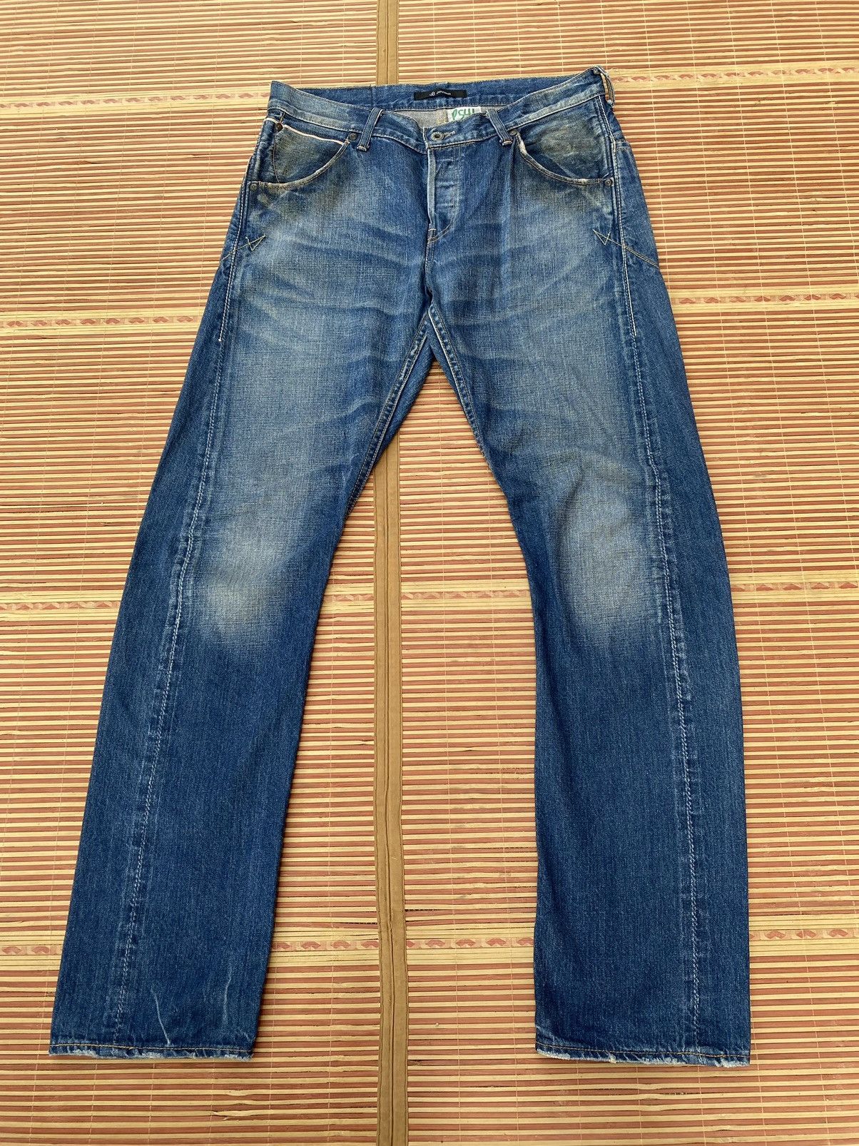Johnbull Vintage John Bull Red Line Selvedge Pant Made In Japan Size US 32 / EU 48 - 1 Thumbnail