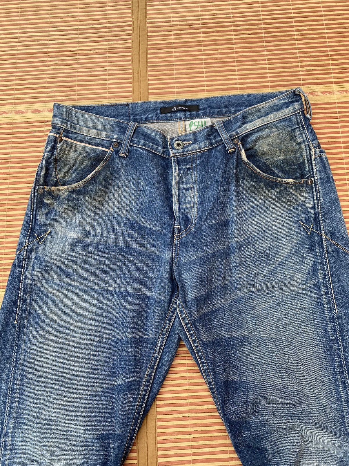 Johnbull Vintage John Bull Red Line Selvedge Pant Made In Japan Size US 32 / EU 48 - 4 Thumbnail