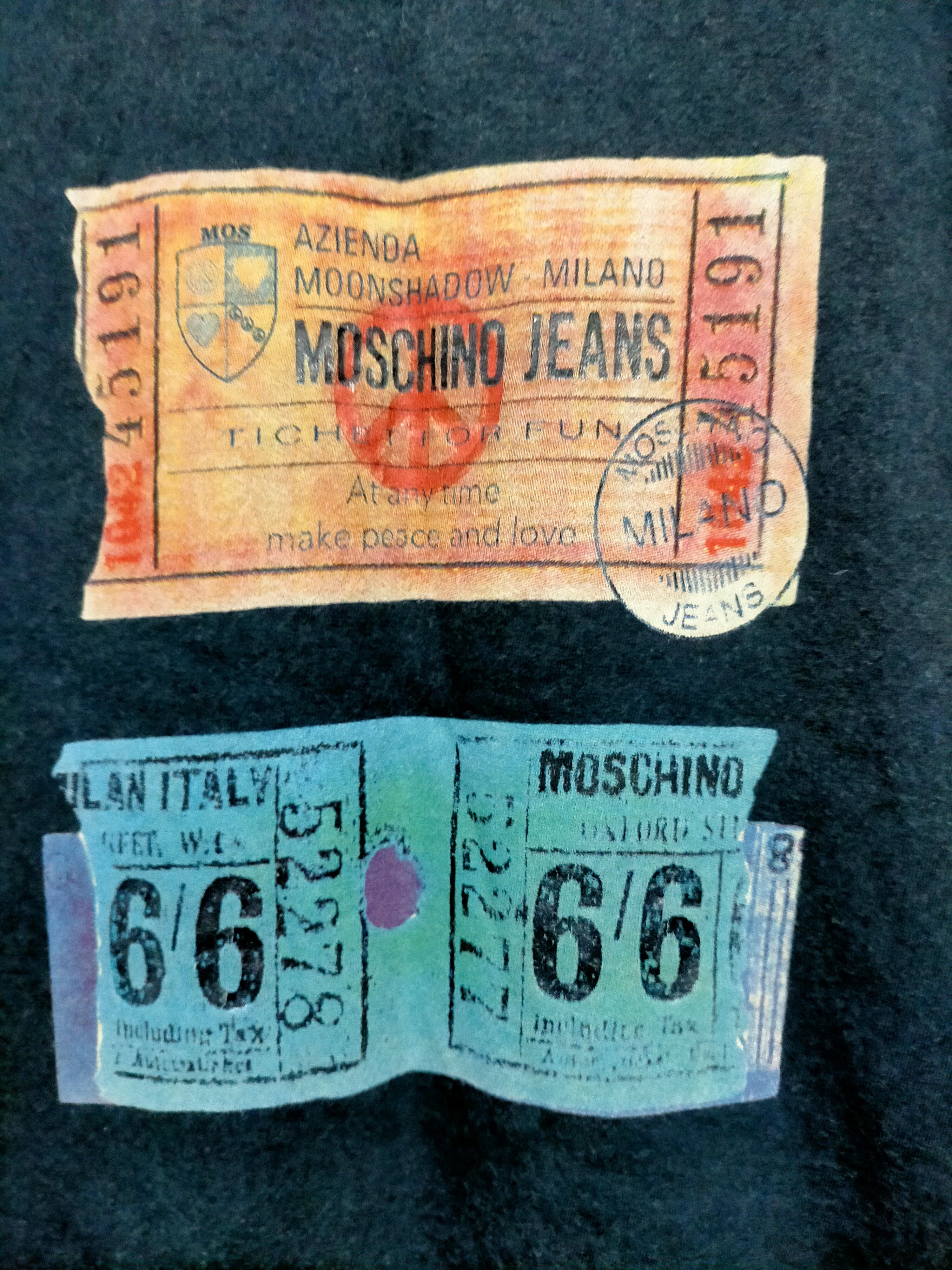 Moschino Moschino jeans t-shirt Size US L / EU 52-54 / 3 - 5 Thumbnail