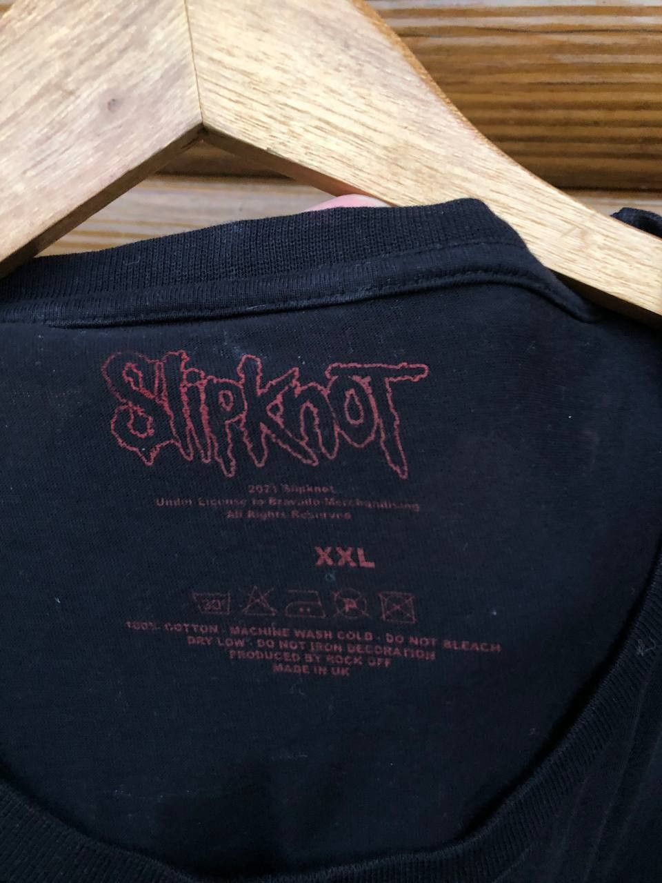 Band Tees 2021 Tour Slipknot Tee Size US XXL / EU 58 / 5 - 5 Thumbnail