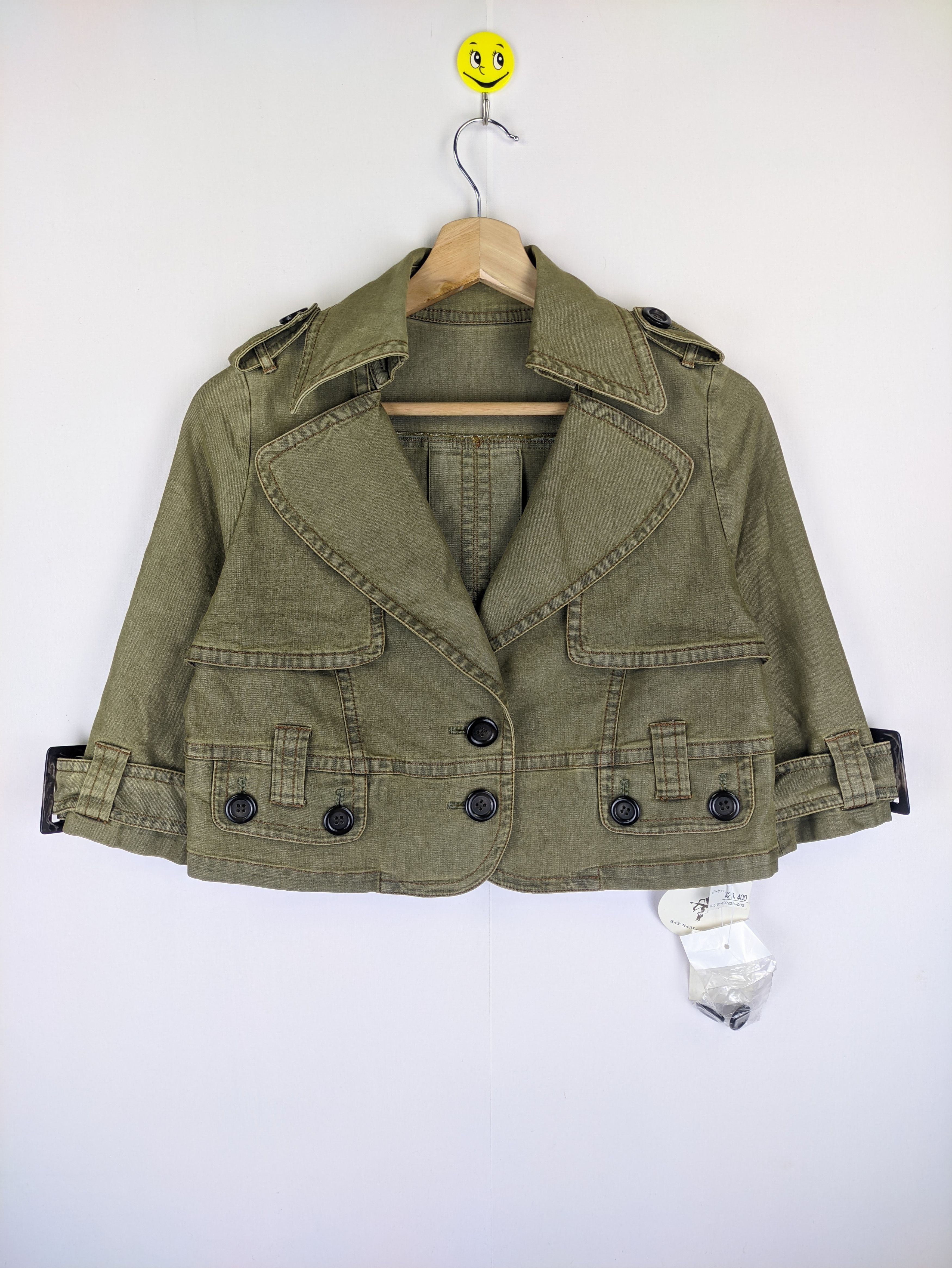 Steals🔥Vintage Cropped Jacket by Sat Nam