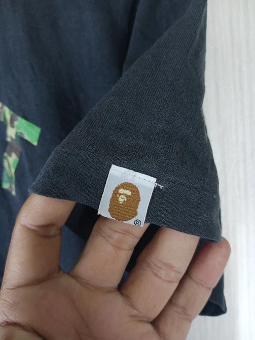 Bape Rare Vintage A Bathing Ape Camo Foot Soldier Tee Size US S / EU 44-46 / 1 - 4 Thumbnail