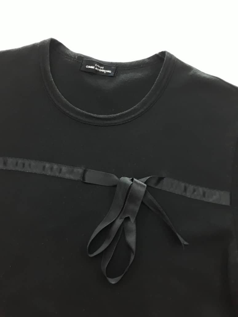 Comme des Garcons Comme des Garcon tricot Black Tee Size S / US 4 / IT 40 - 3 Thumbnail