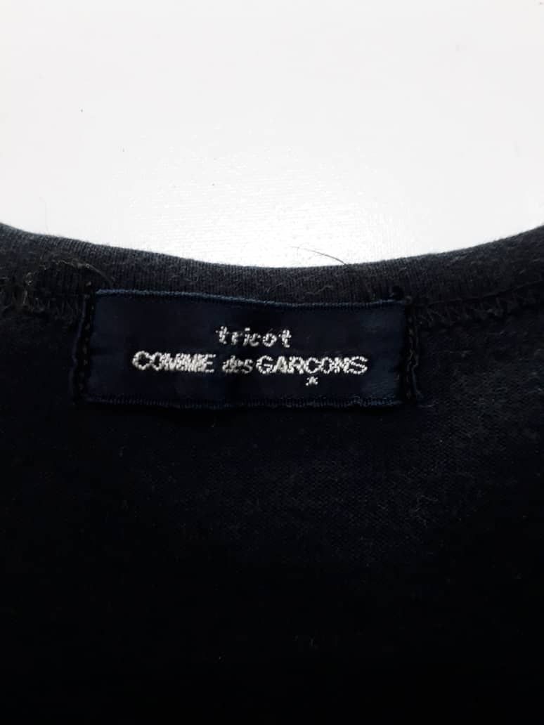 Comme des Garcons Comme des Garcon tricot Black Tee Size S / US 4 / IT 40 - 5 Thumbnail
