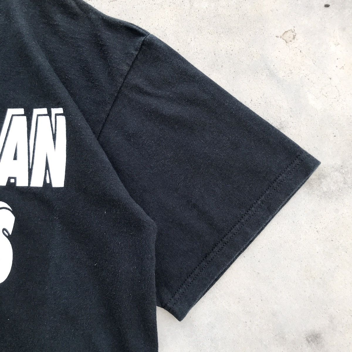 Vintage Vintage 90's Wording - Real Men Date Cheerleaders T-Shirt Size US M / EU 48-50 / 2 - 7 Thumbnail