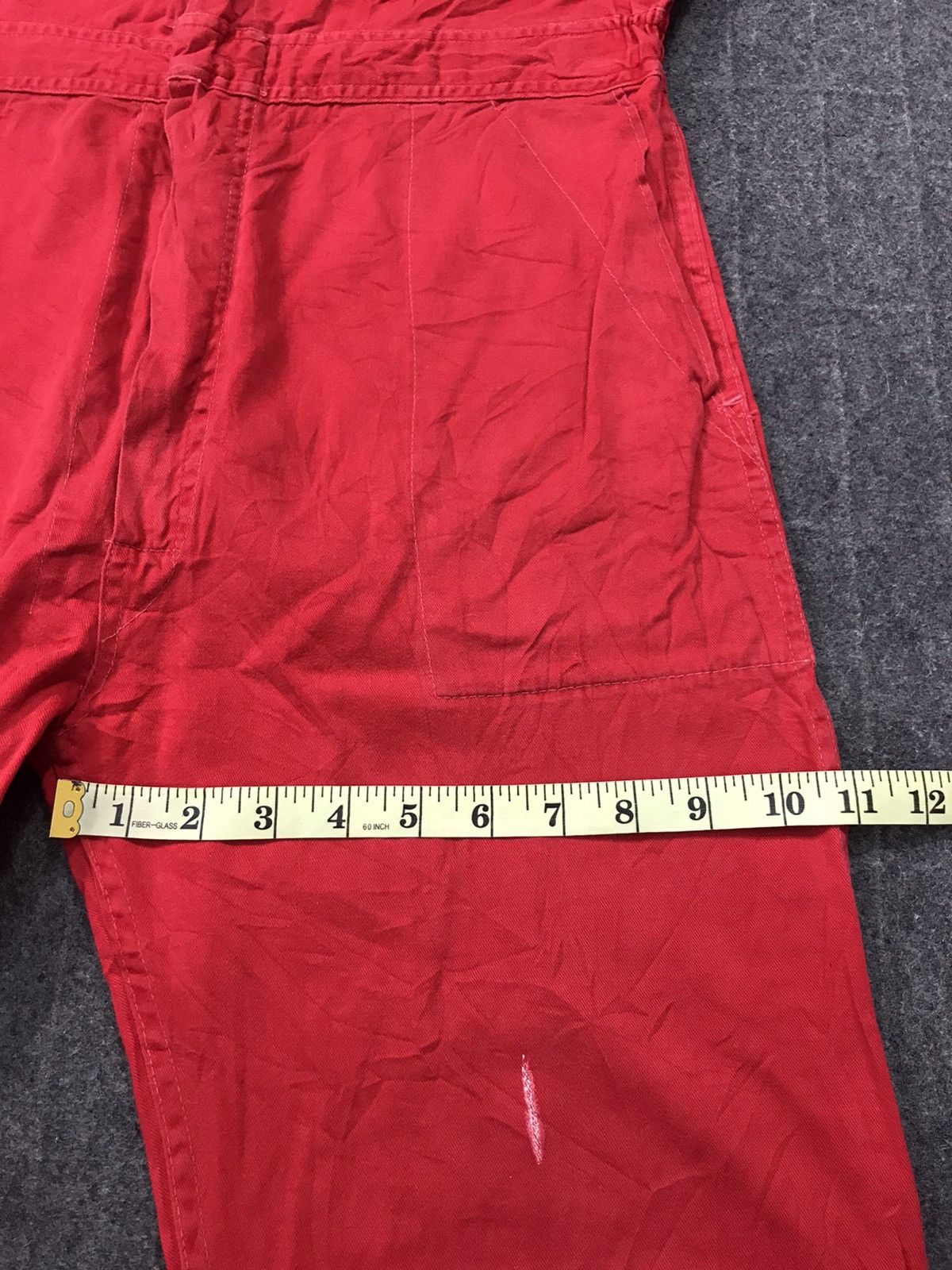 Vintage BMW Racing Uniform Staff Coverall Overall Red Denim Size 32 Size US 32 / EU 48 - 12 Thumbnail